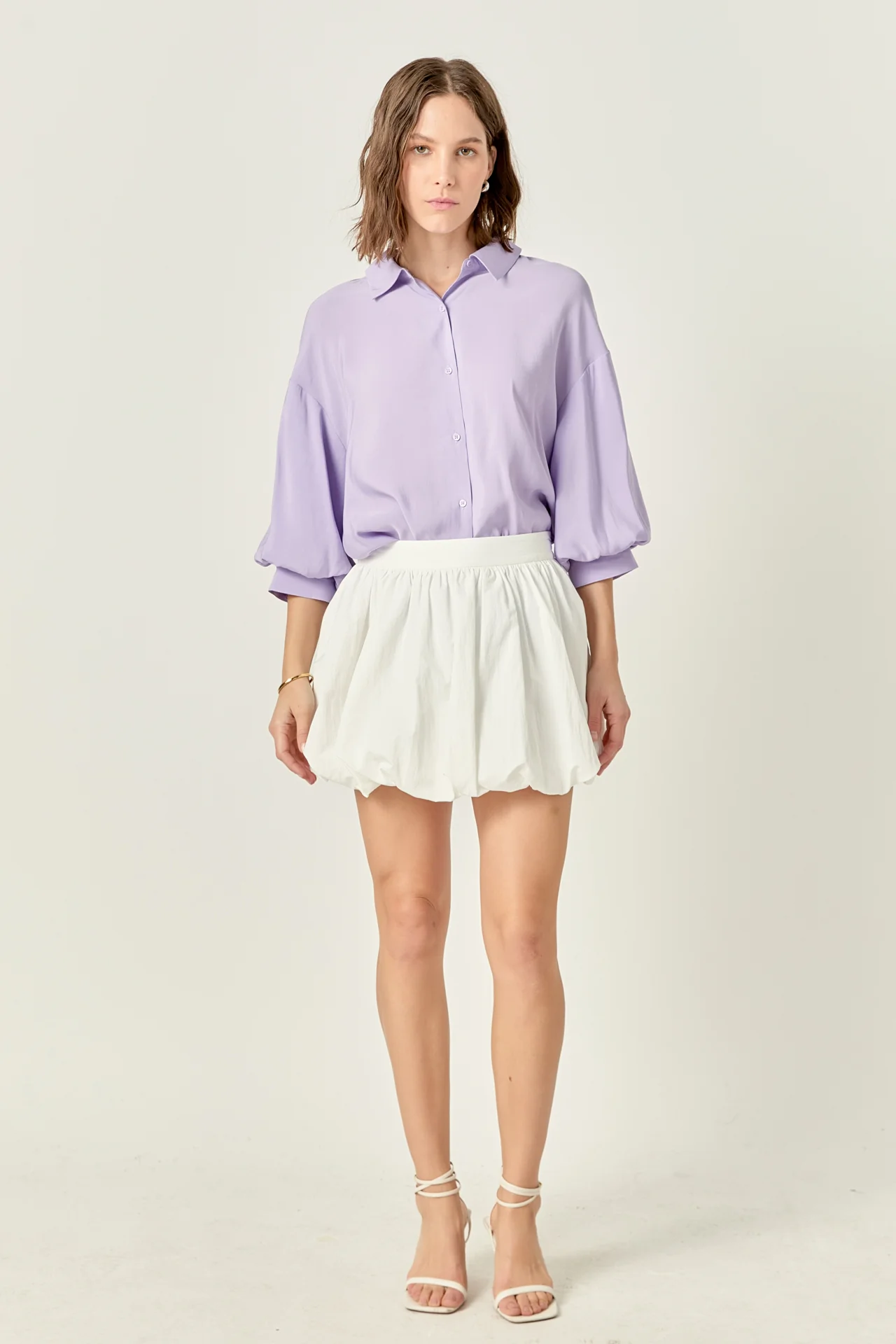Balloon Sleeve Blouse - Image 23