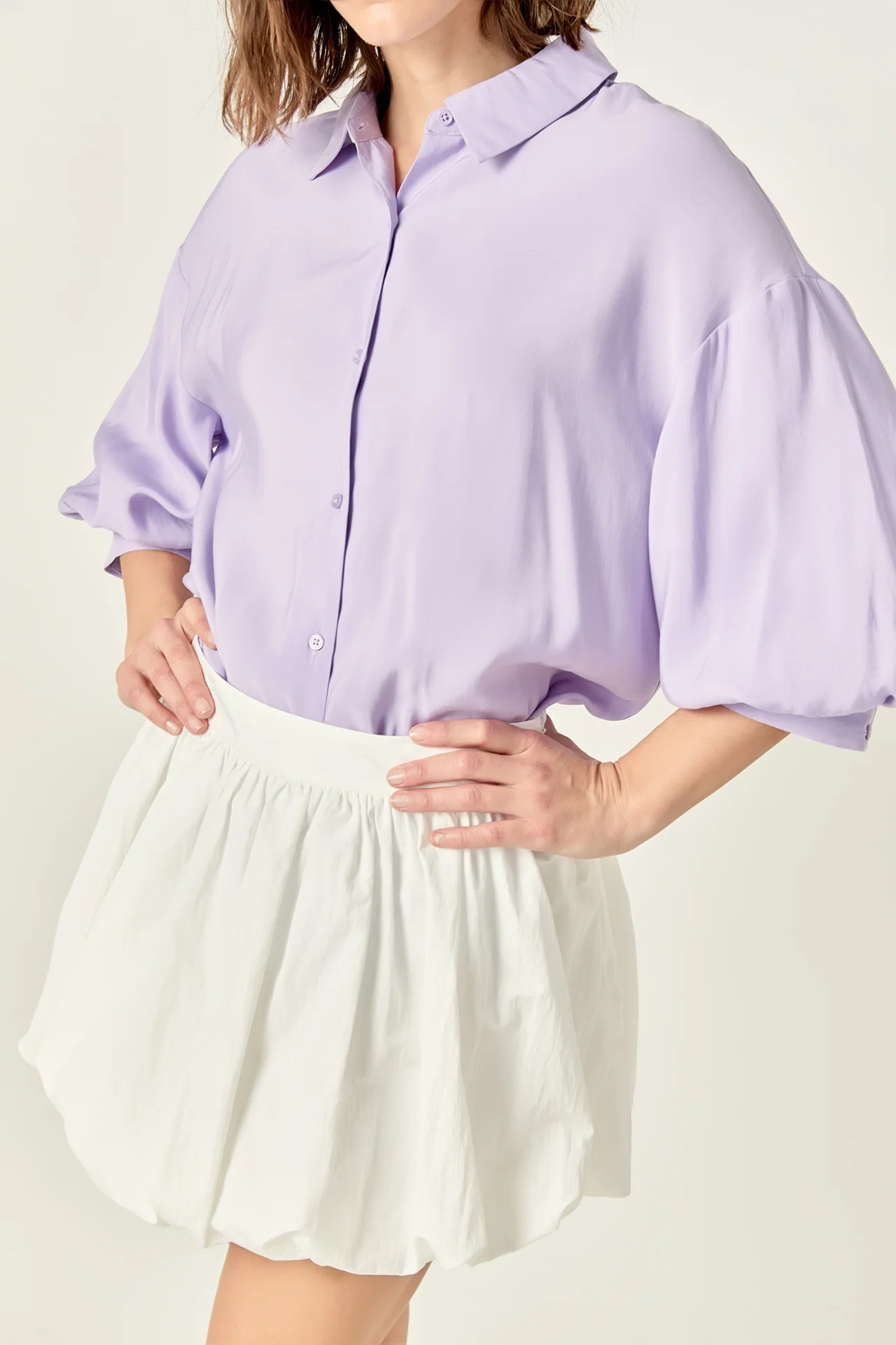 Balloon Sleeve Blouse - Image 24