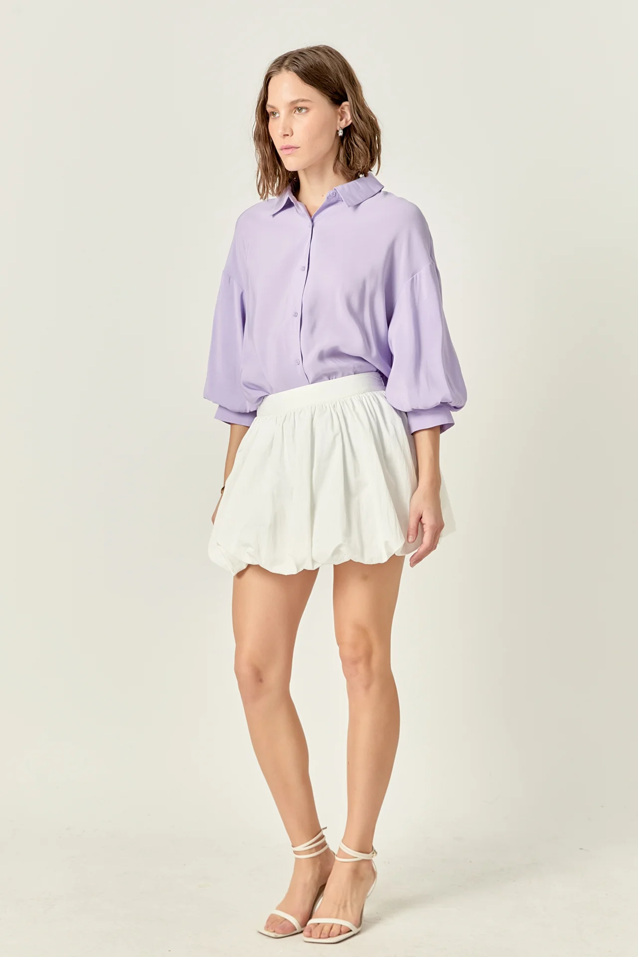 Balloon Sleeve Blouse - Image 25