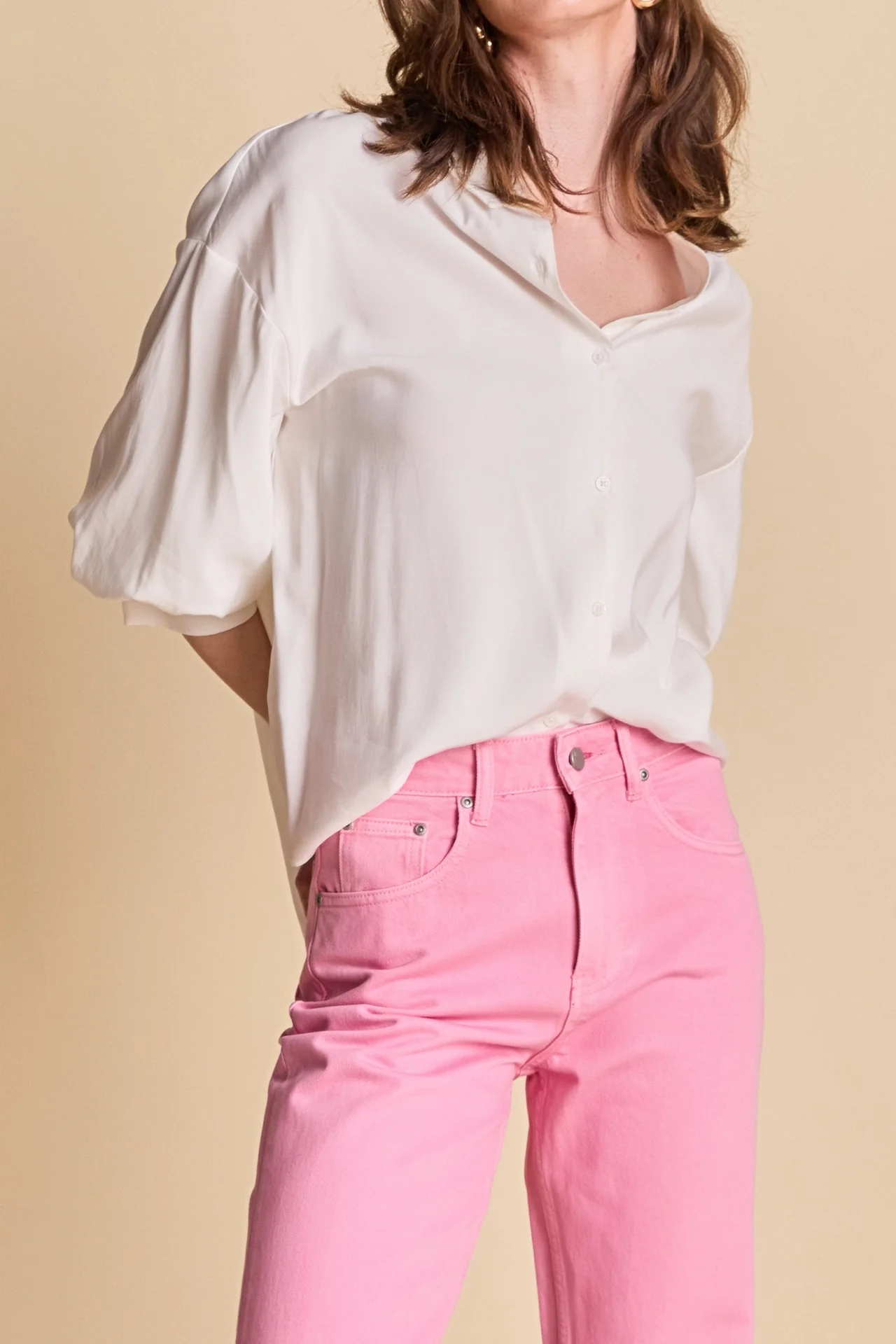 Balloon Sleeve Blouse - Image 29
