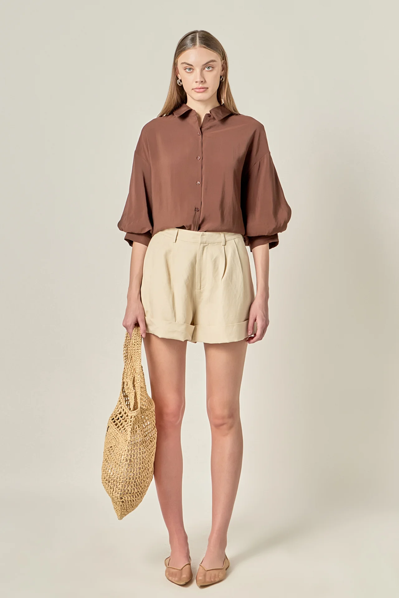 Balloon Sleeve Blouse - Image 7