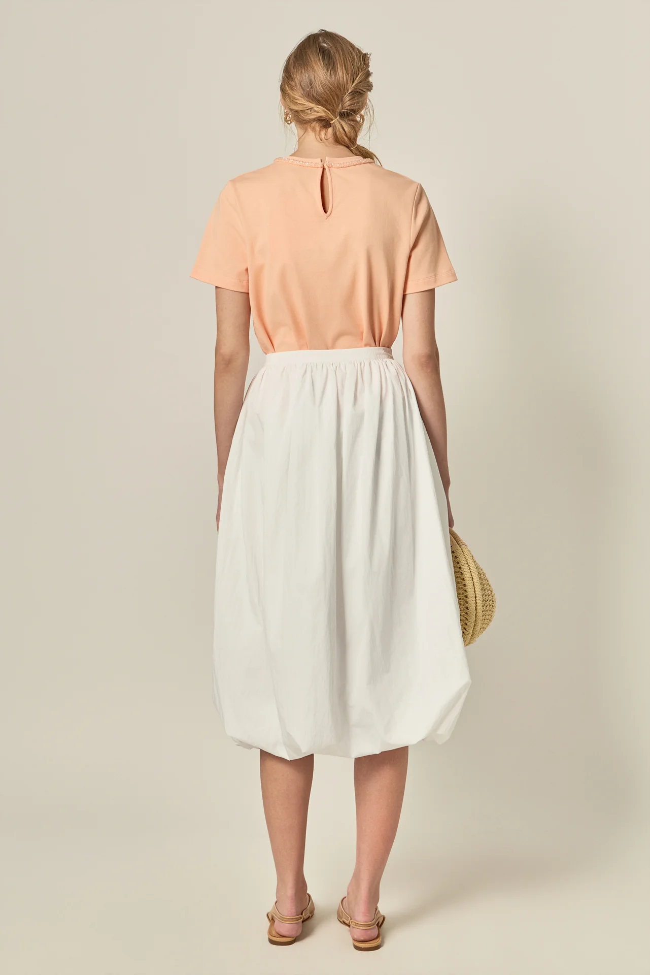 Beaded Bow Tee - Image 10