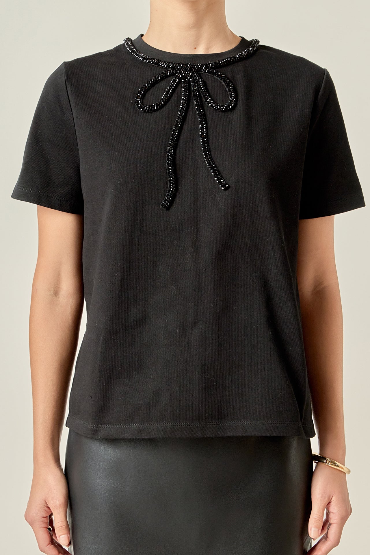 Beaded Bow Tee - Image 31