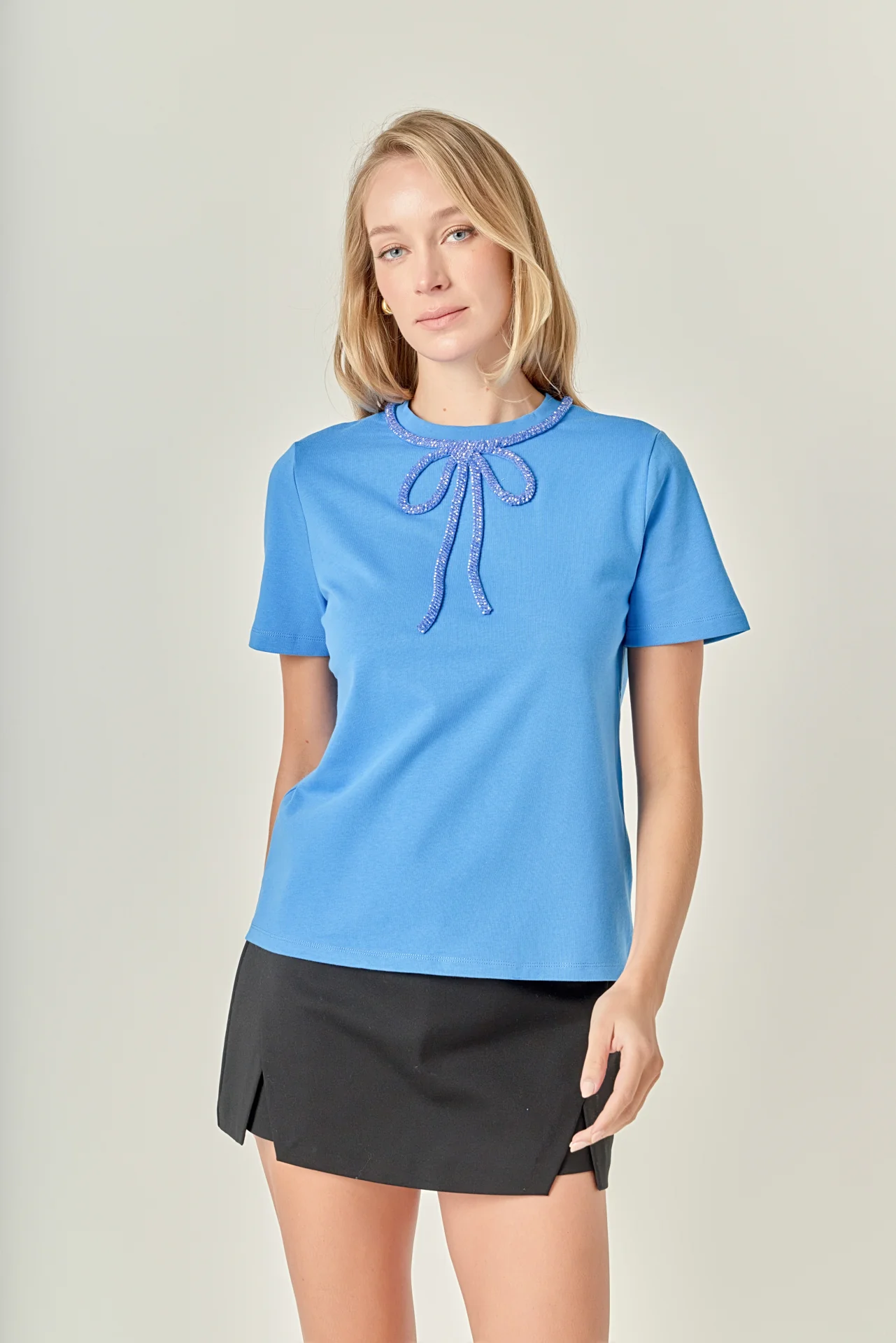 Beaded Bow Tee - Image 40