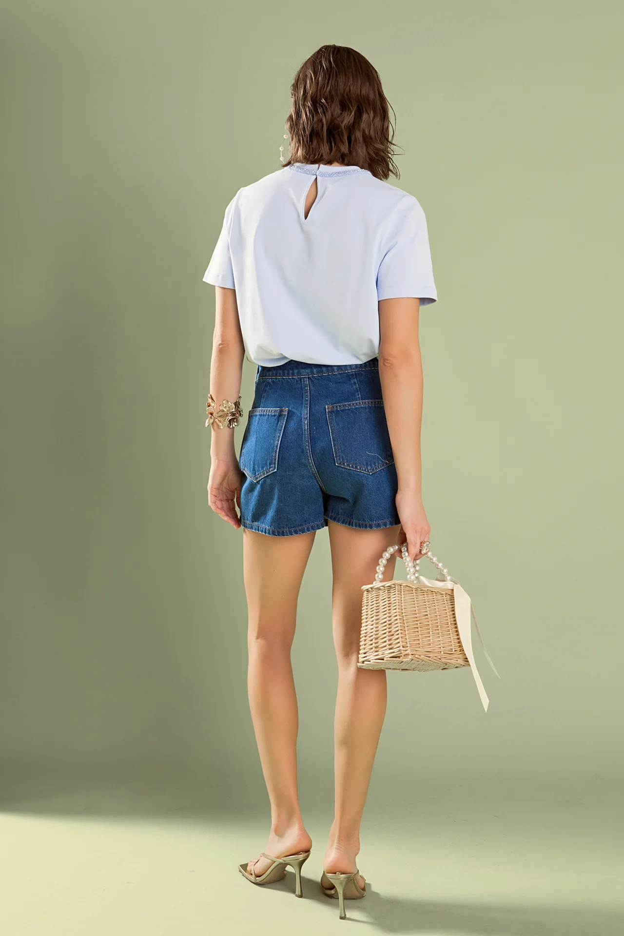 Beaded Bow Tee - Image 49