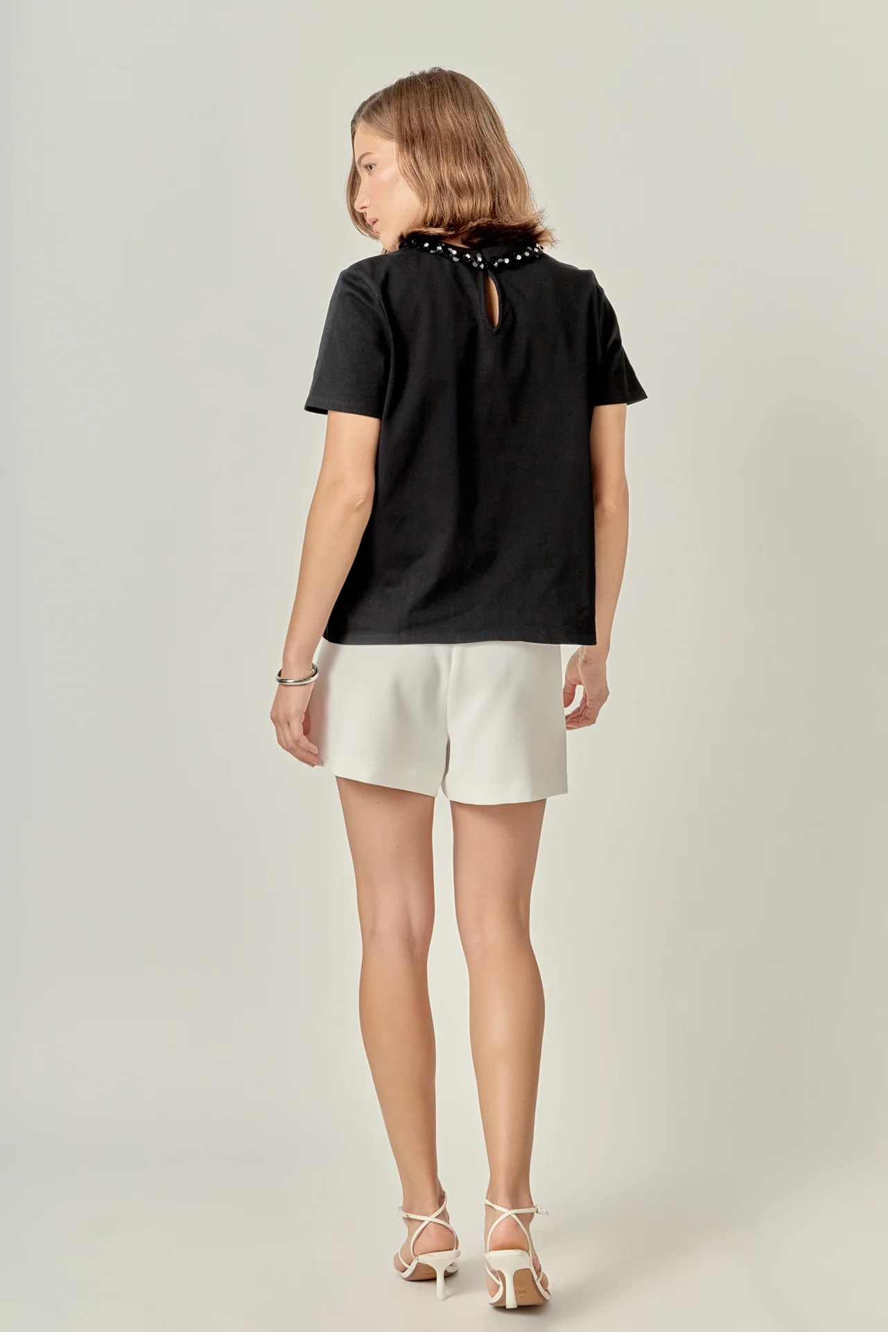 Bow Bead Detail Top - Image 11