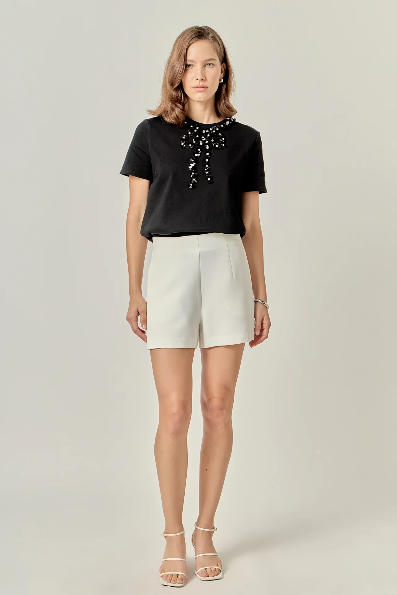 Bow Bead Detail Top - Image 8