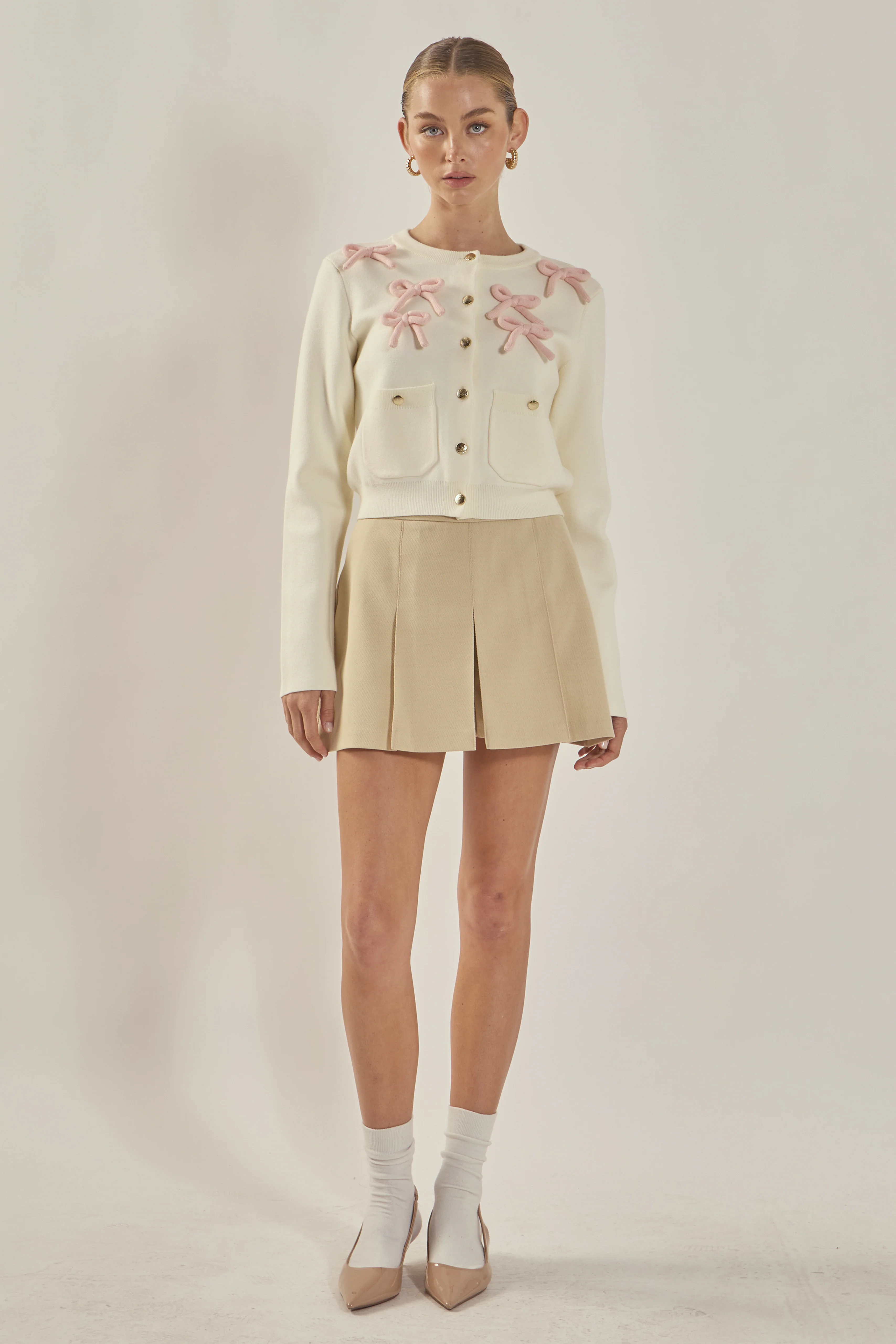 Bow Cardigan