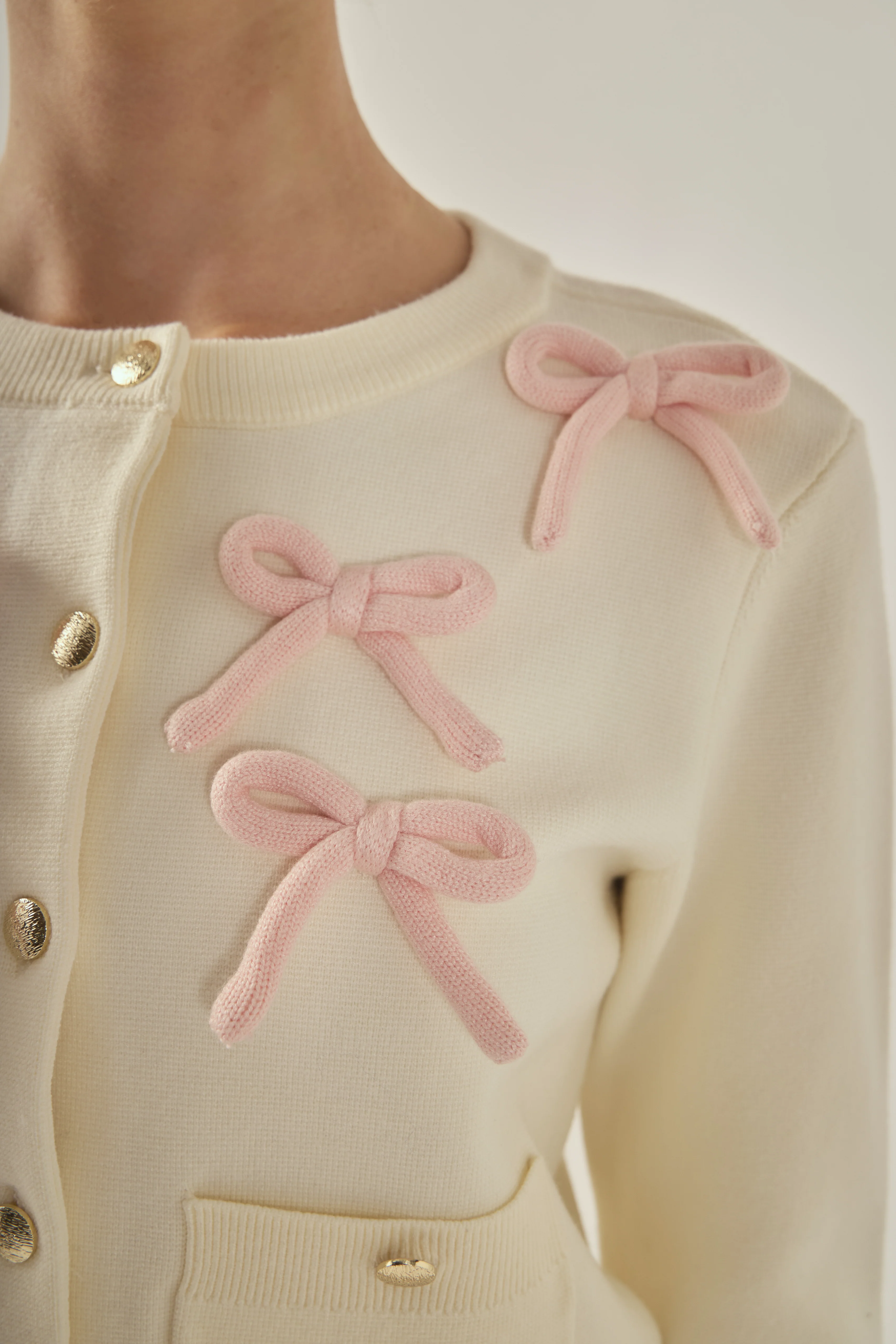 Bow Cardigan - Image 2