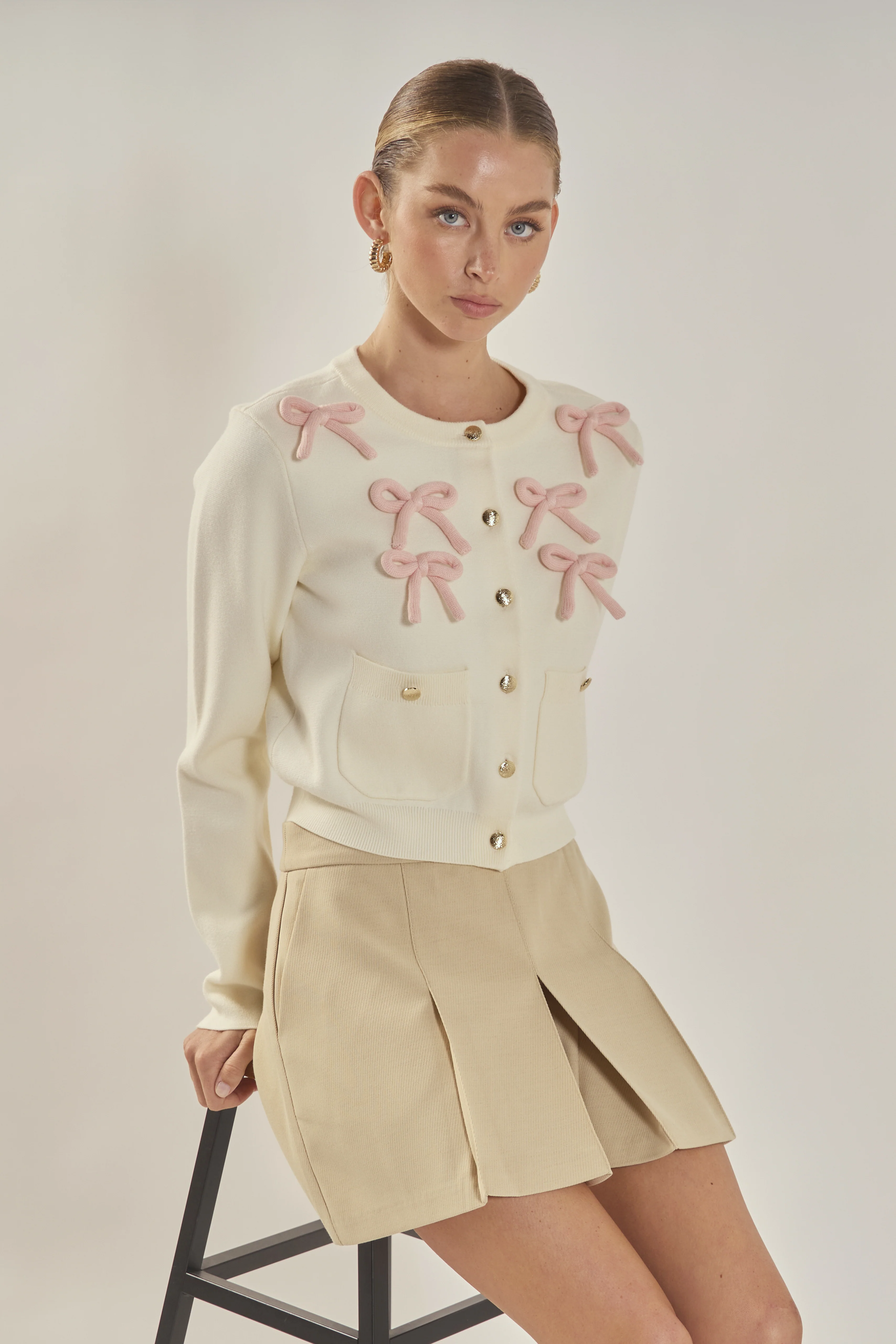 Bow Cardigan - Image 5