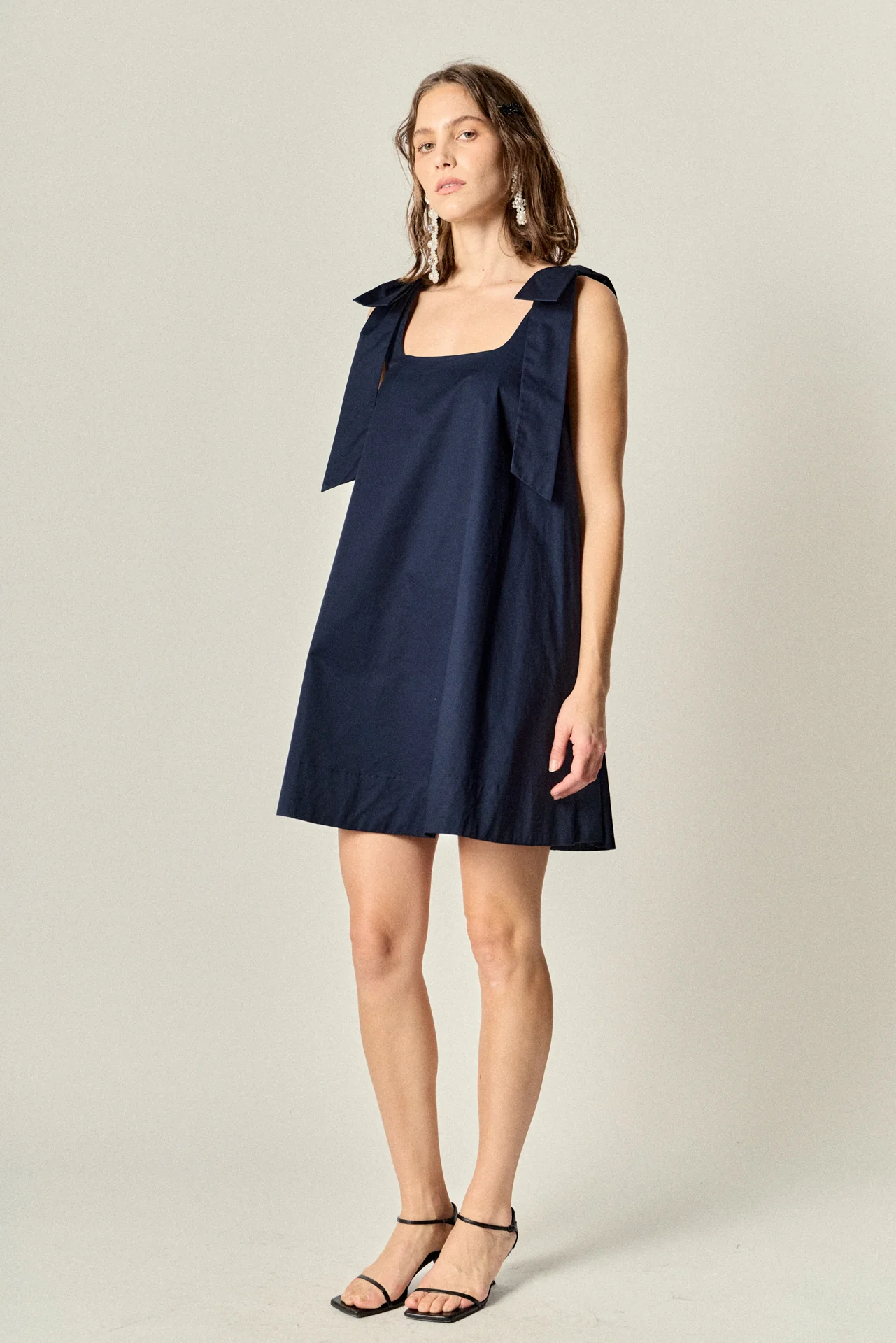 Femme Bow Detail Mini Dress - Image 11