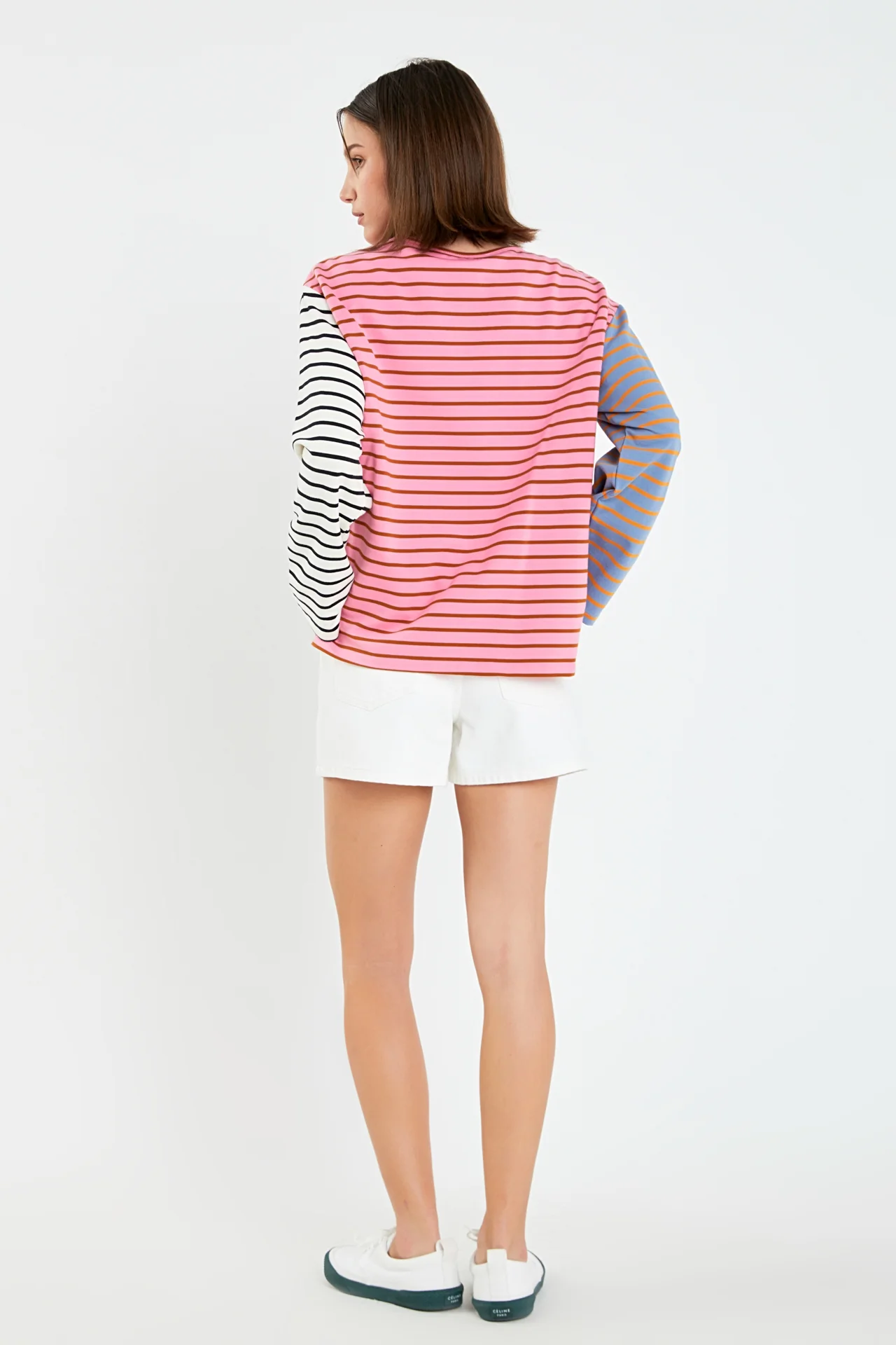 Buttoned Denim Shorts - Image 18