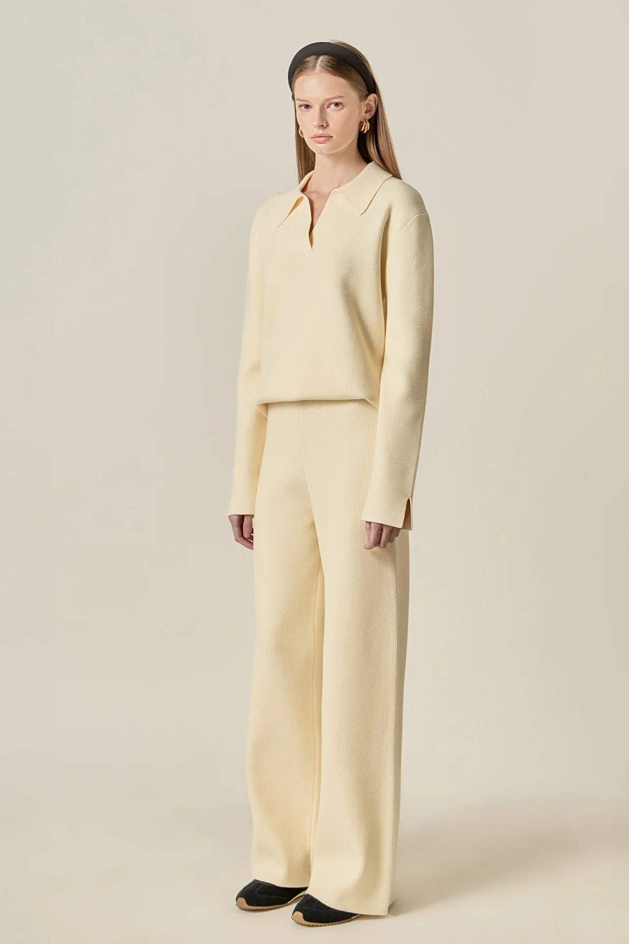 Collared Knit Sweater - Image 3