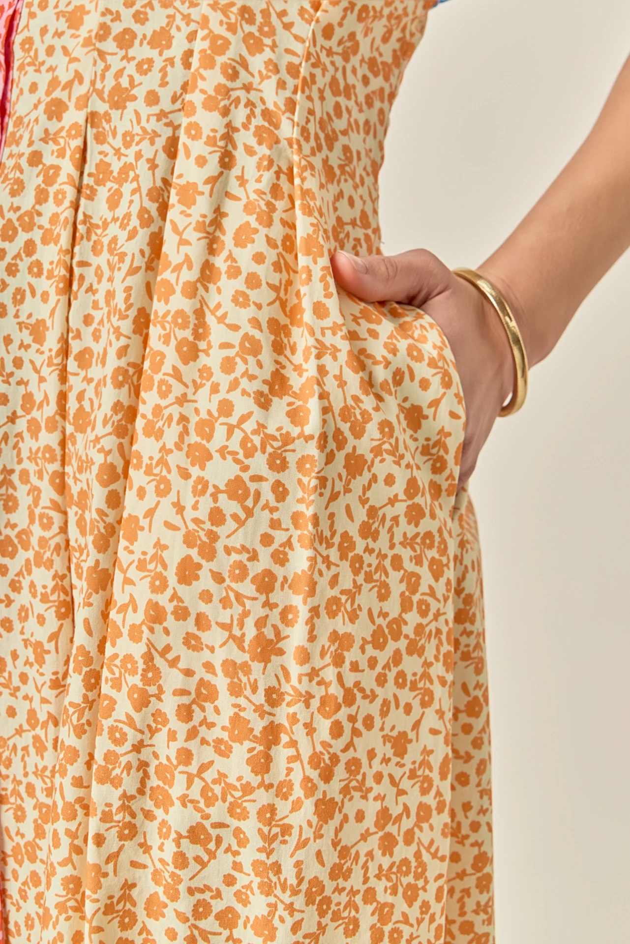 Bloom Block Midi Dress - Image 3