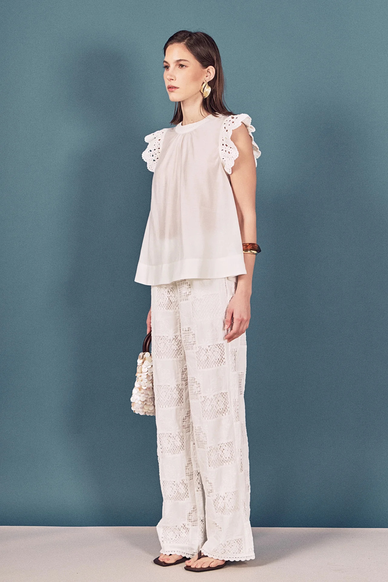 Eloise Embroidered Pants