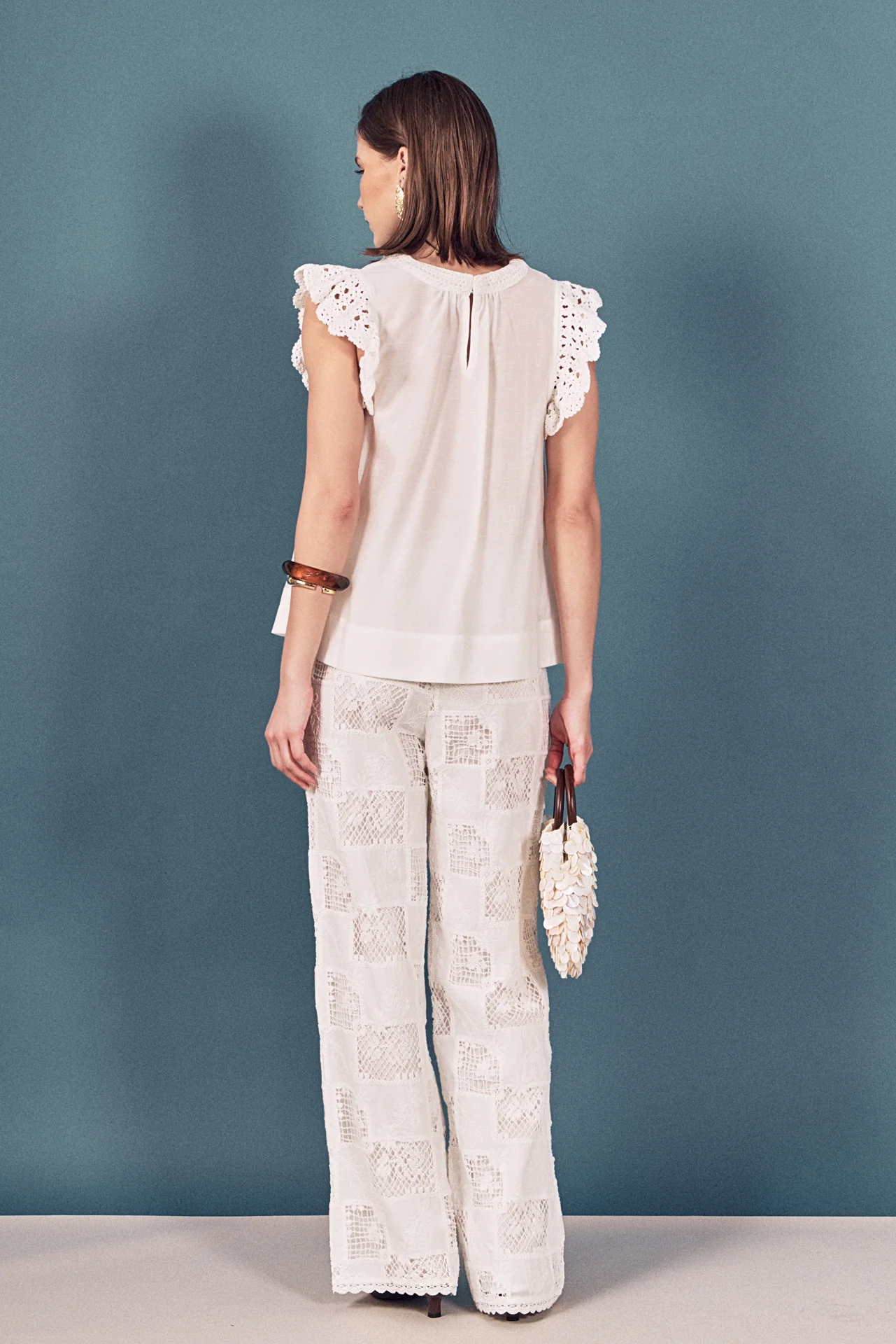 Eloise Embroidered Pants - Image 6