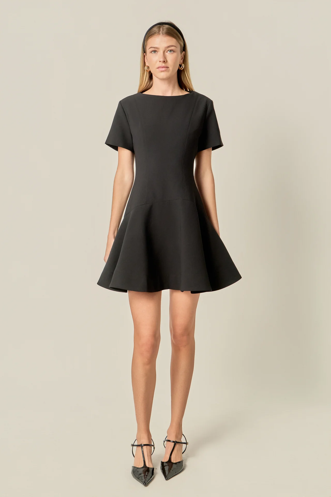 Flare Mini Dress