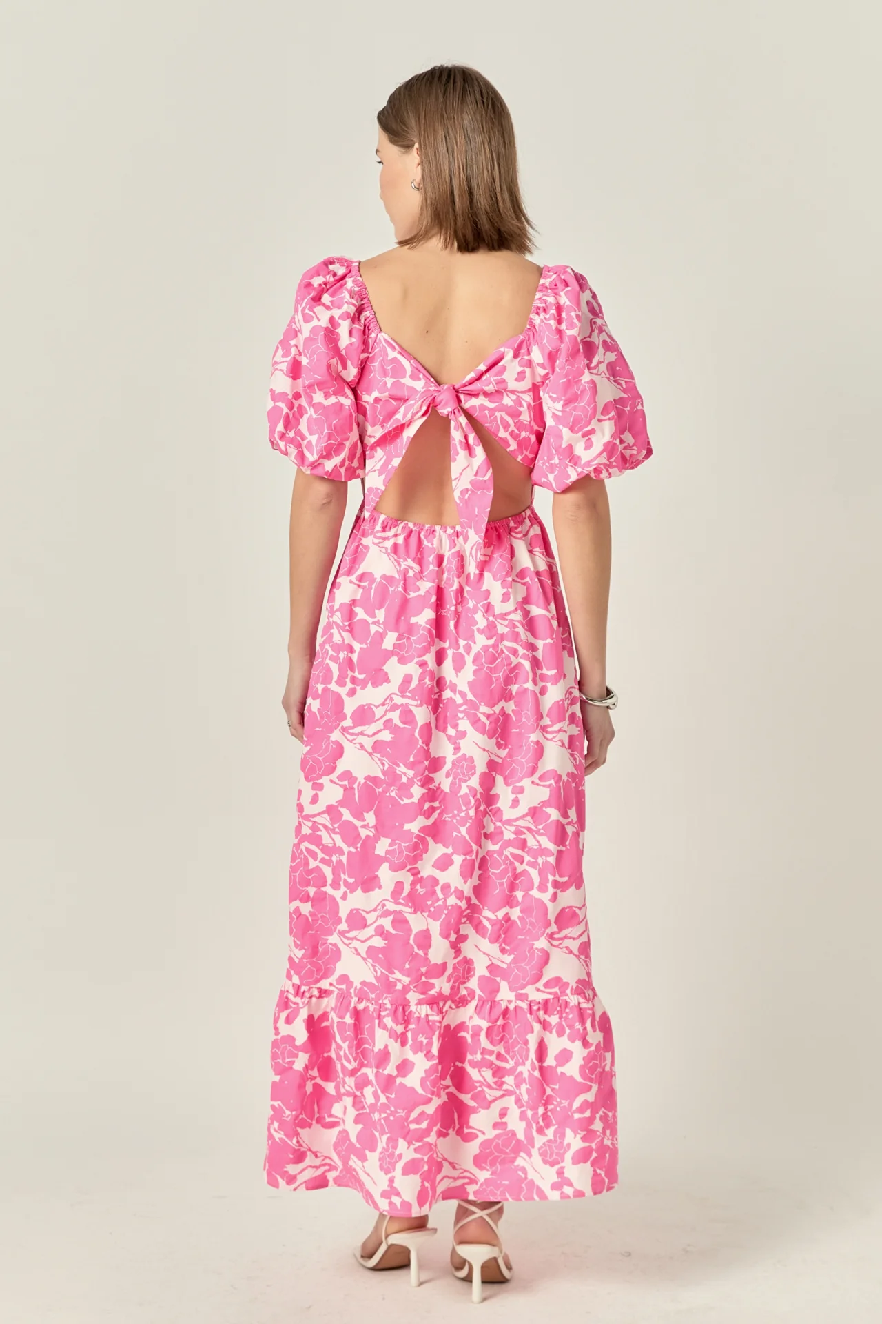 Floral Print Maxi Dress - Image 4