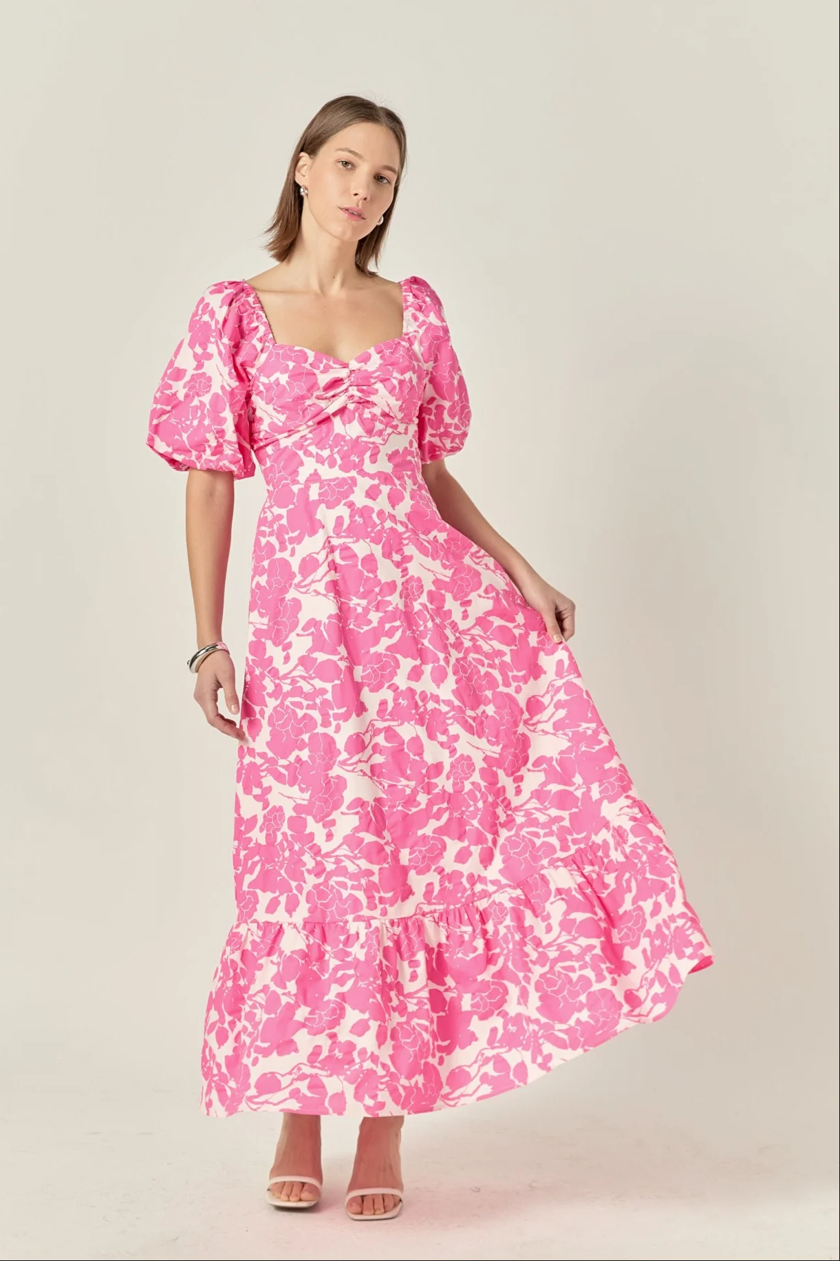 Floral Print Maxi Dress - Image 5