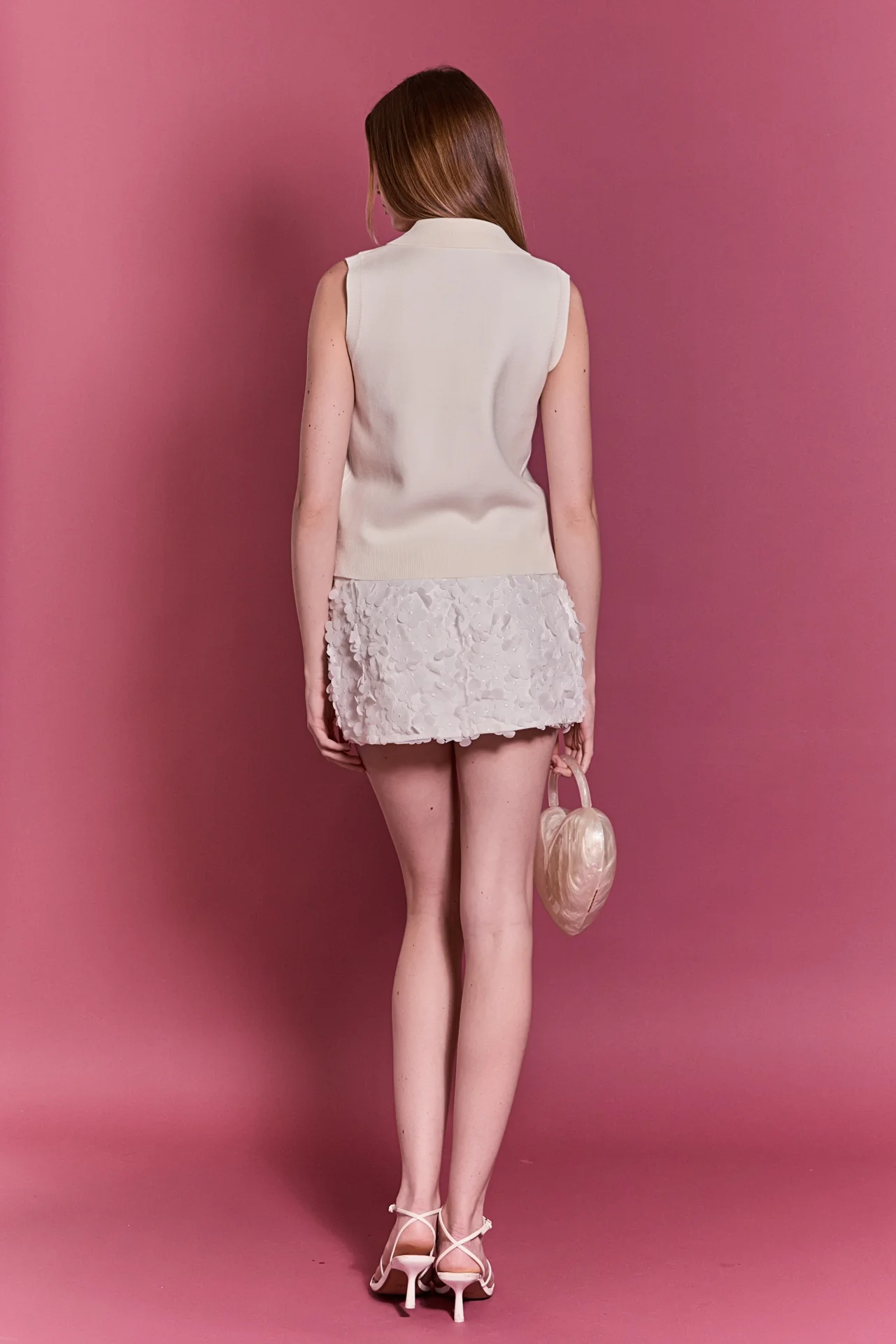 Charlotte Flower Mini Skirt - Image 5