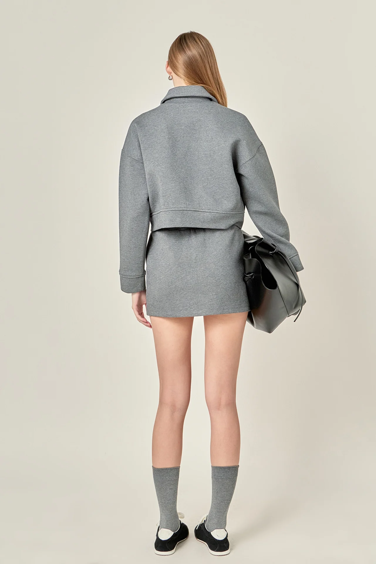 French Terry Mini Skirt - Image 5