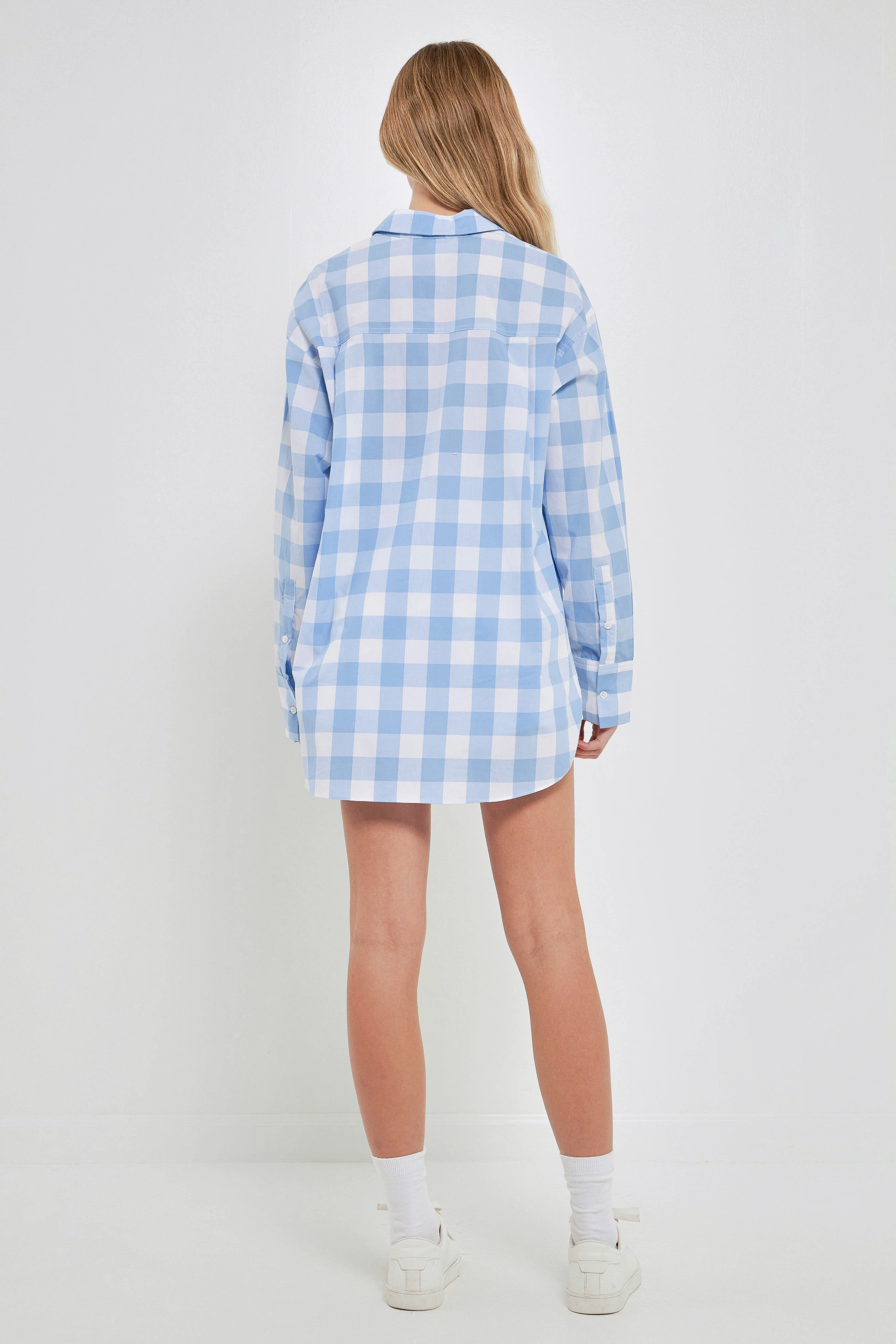 Gingham Checked Shirts - Image 4