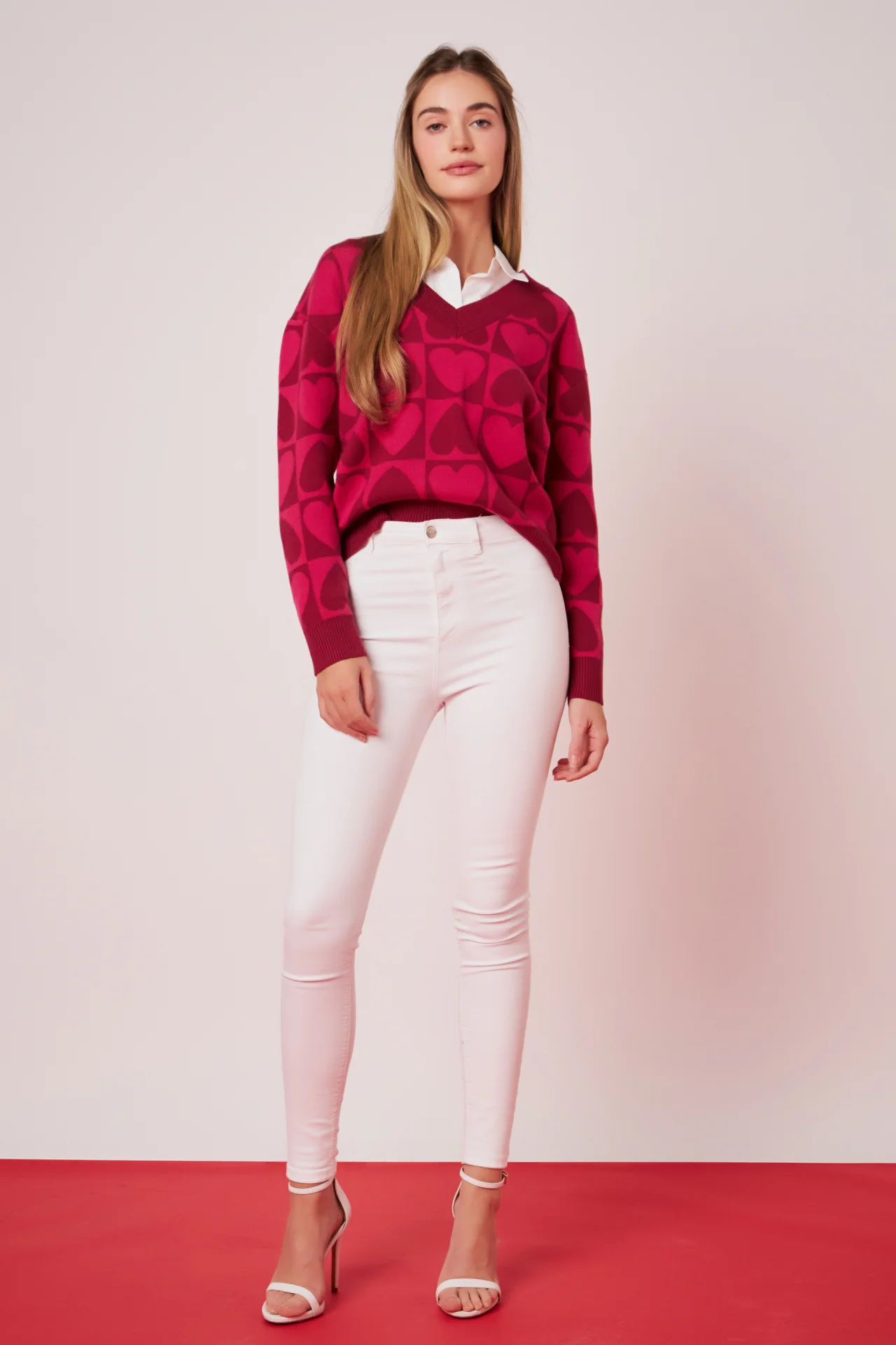 Heart Knit Sweater