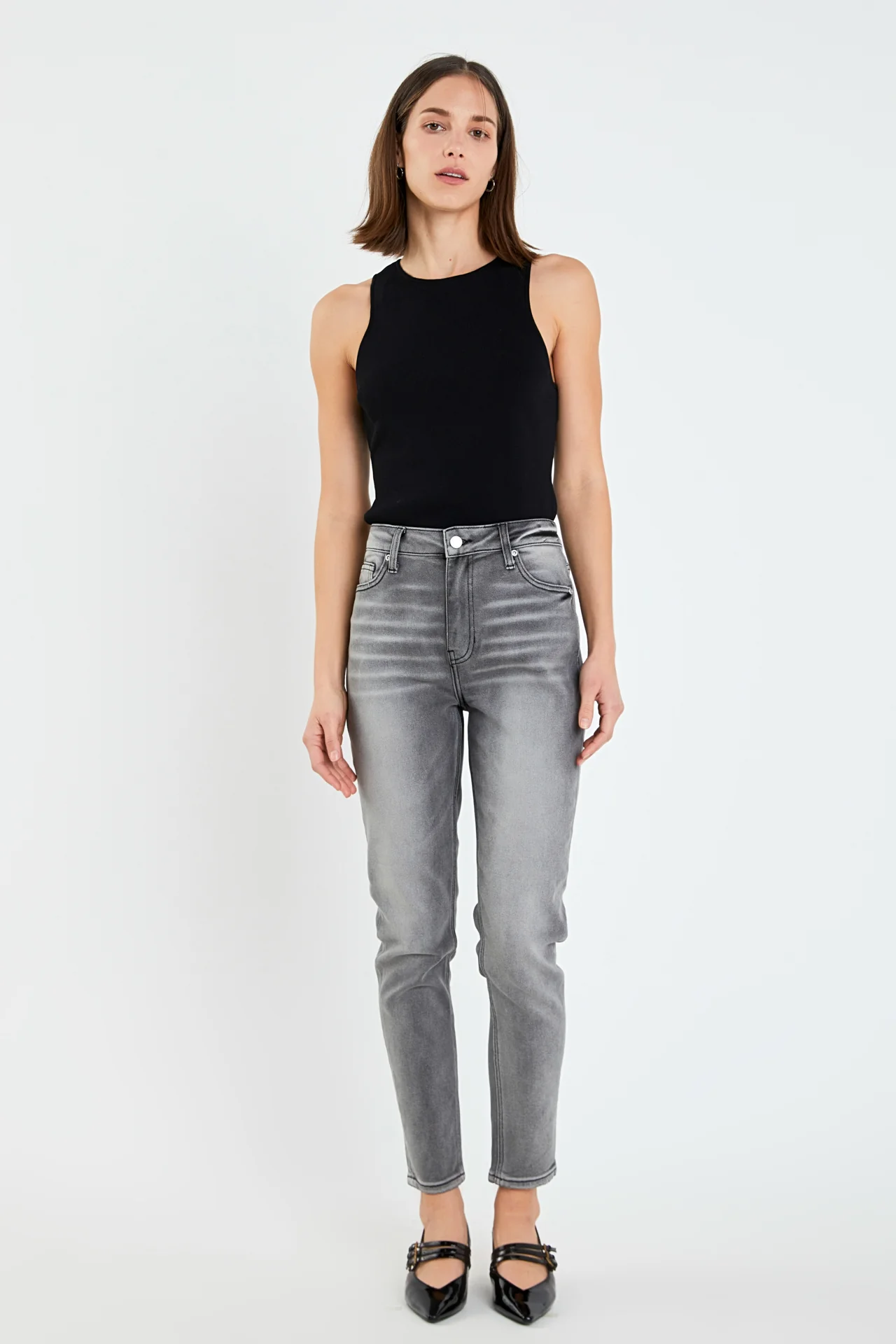 High Waist Skinny Jeans