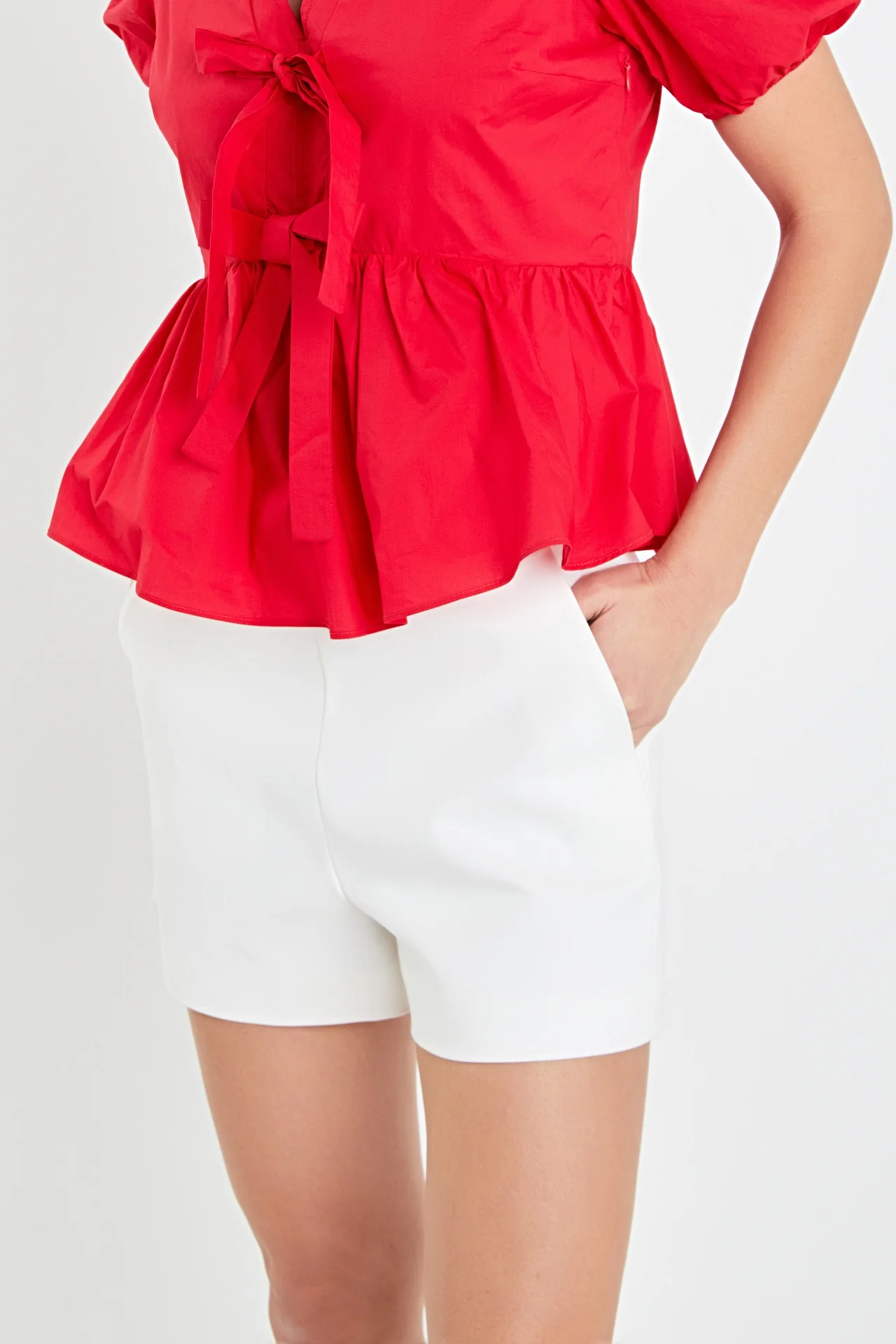 High Waisted Mini Shorts - Image 25
