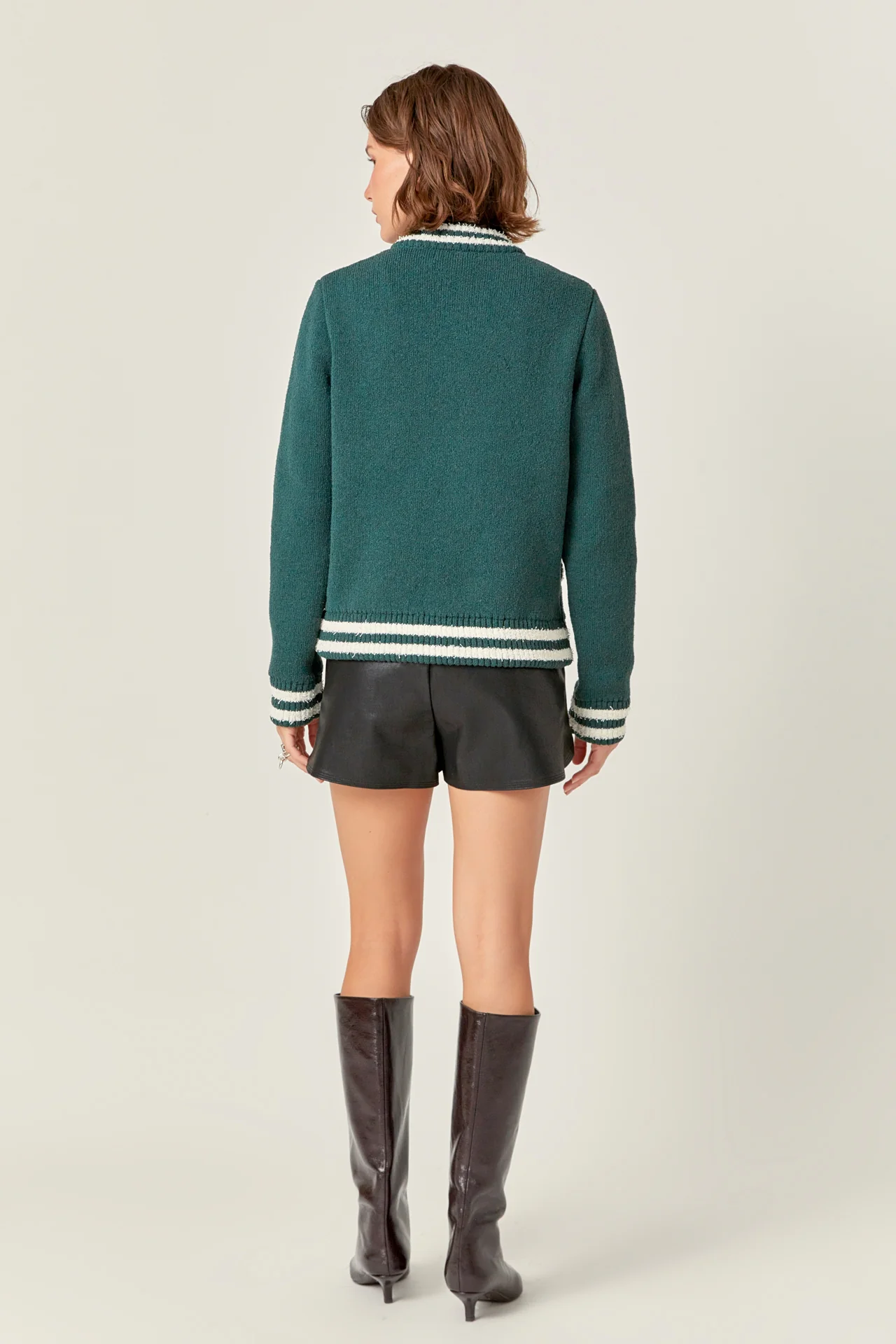 Knit Bomber Jacket - Image 14