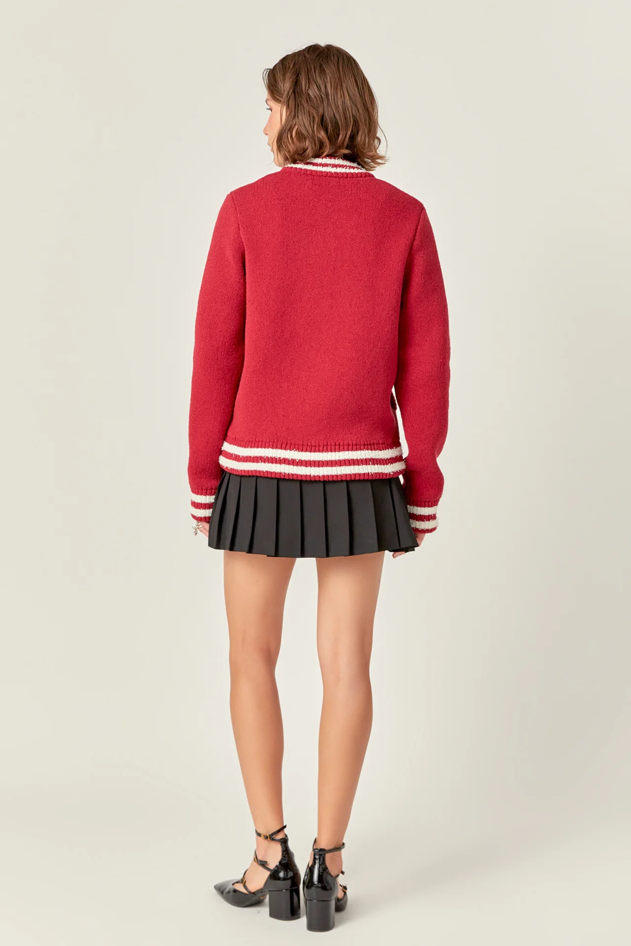 Knit Bomber Jacket - Image 9