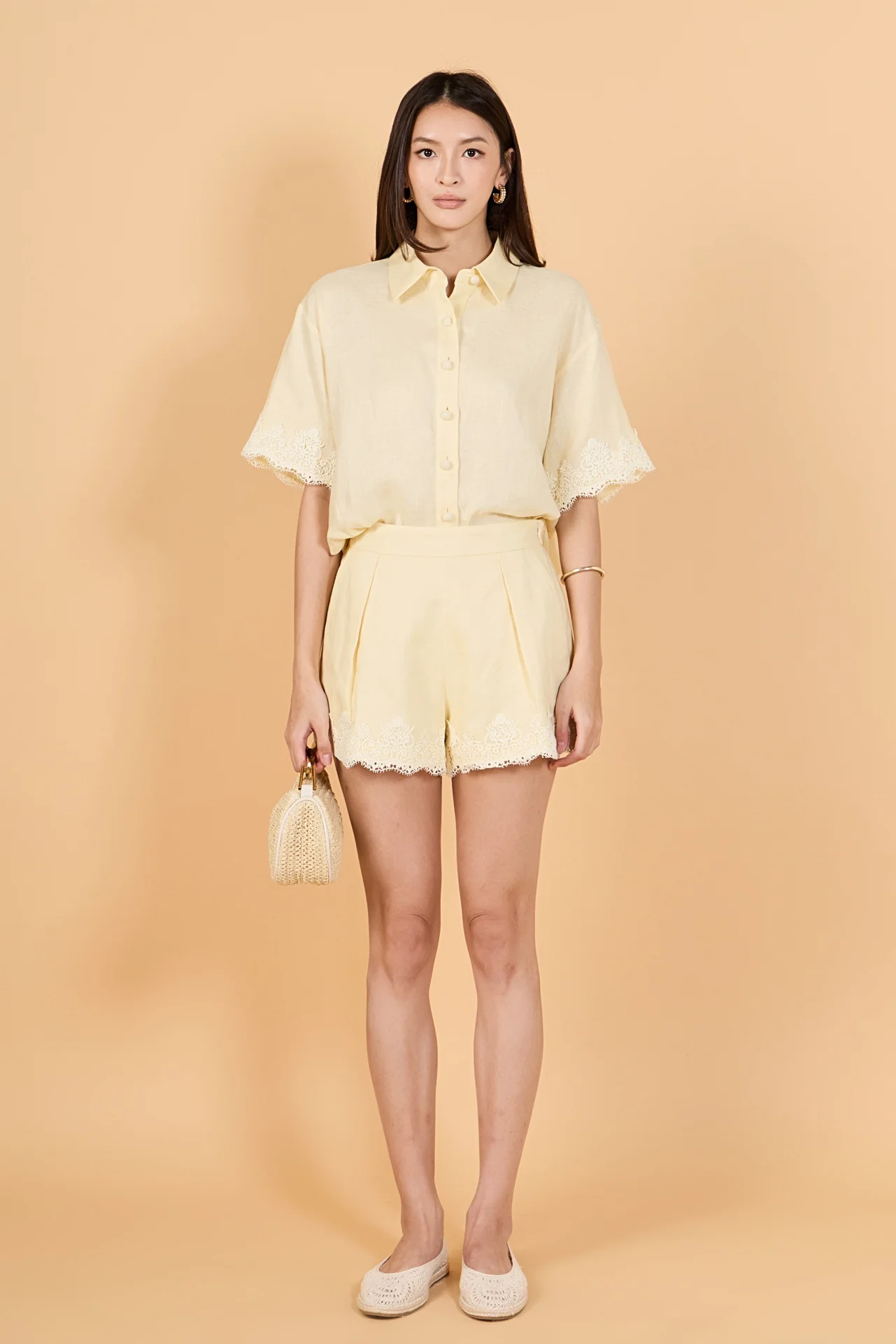 Linen Lace Shirt