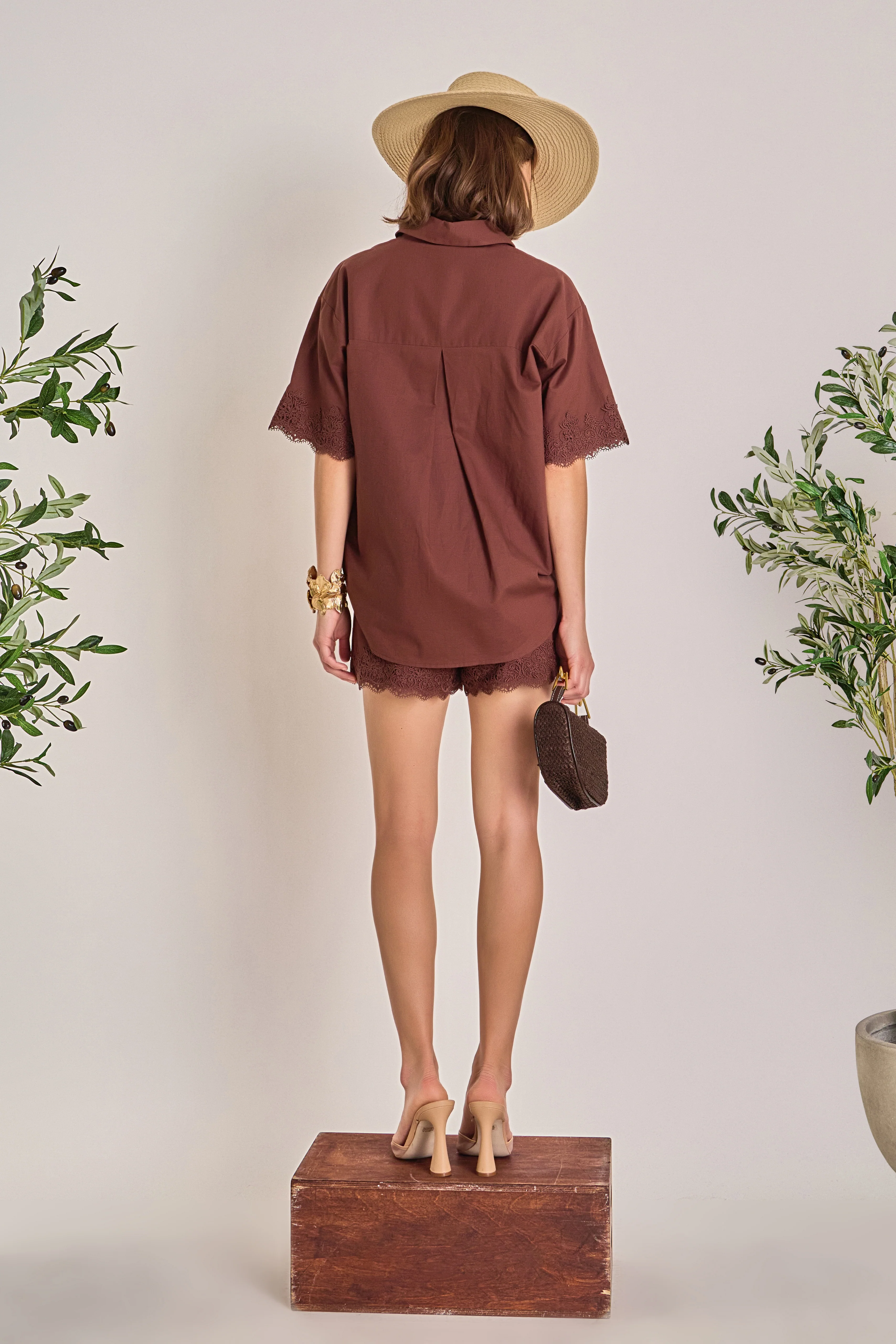Linen Lace Shirt - Image 13