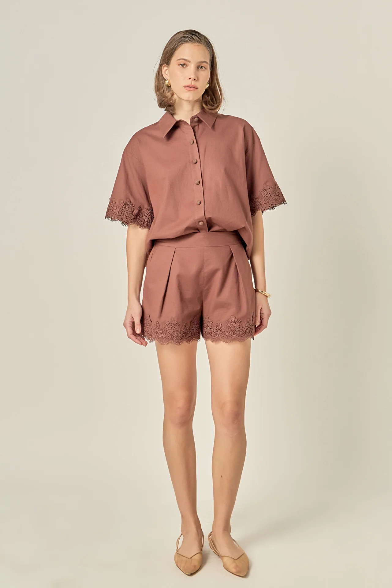 Linen Lace Shirt - Image 16