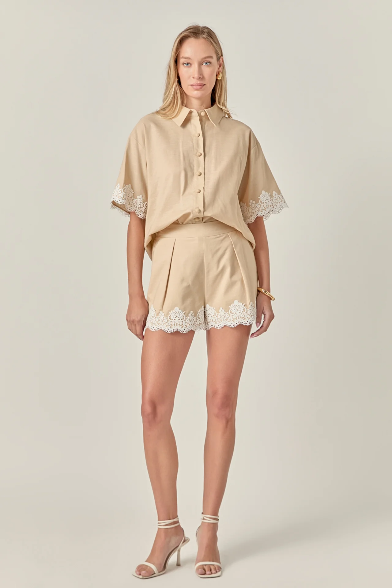 Linen Lace Shirt - Image 17