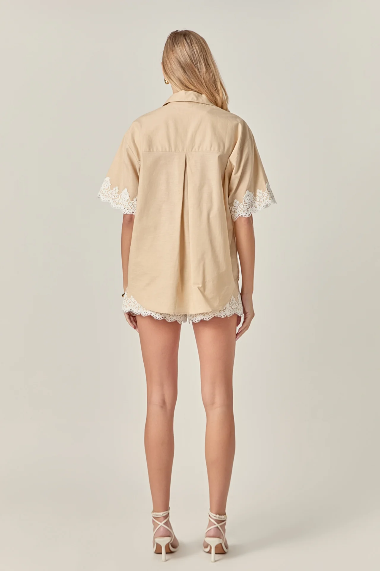 Linen Lace Shirt - Image 20