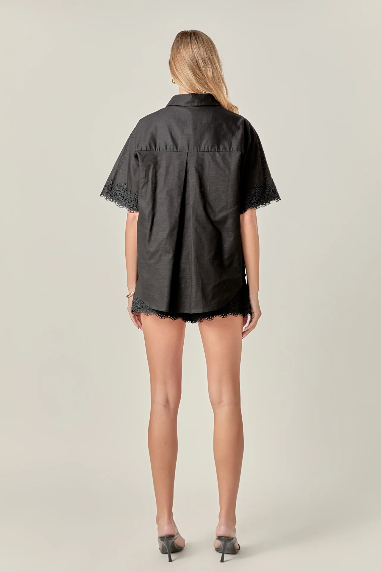 Linen Lace Shirt - Image 25