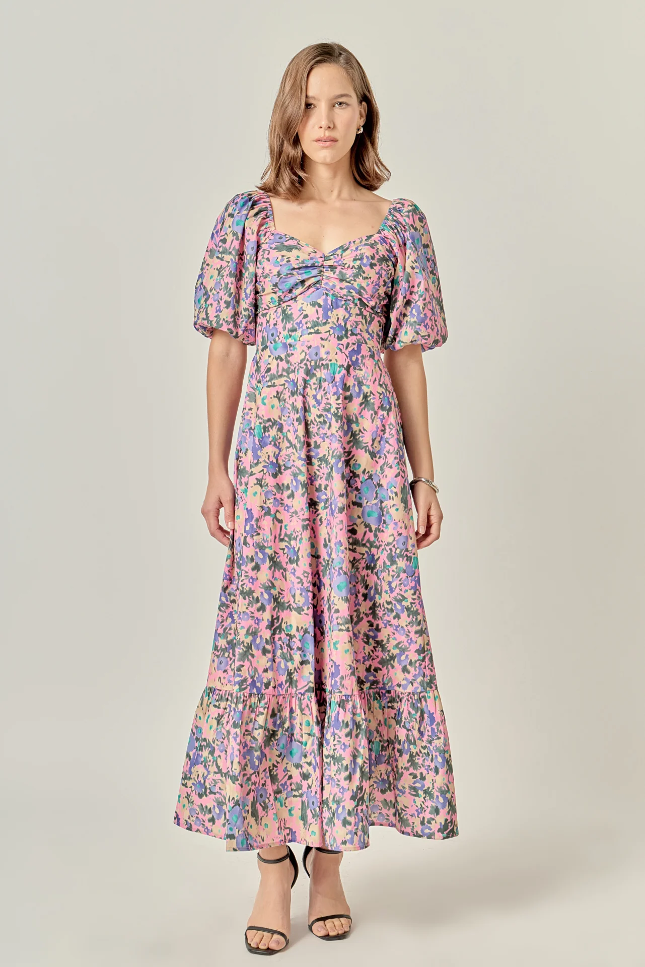 Open Back Tie Maxi Dress - Image 7