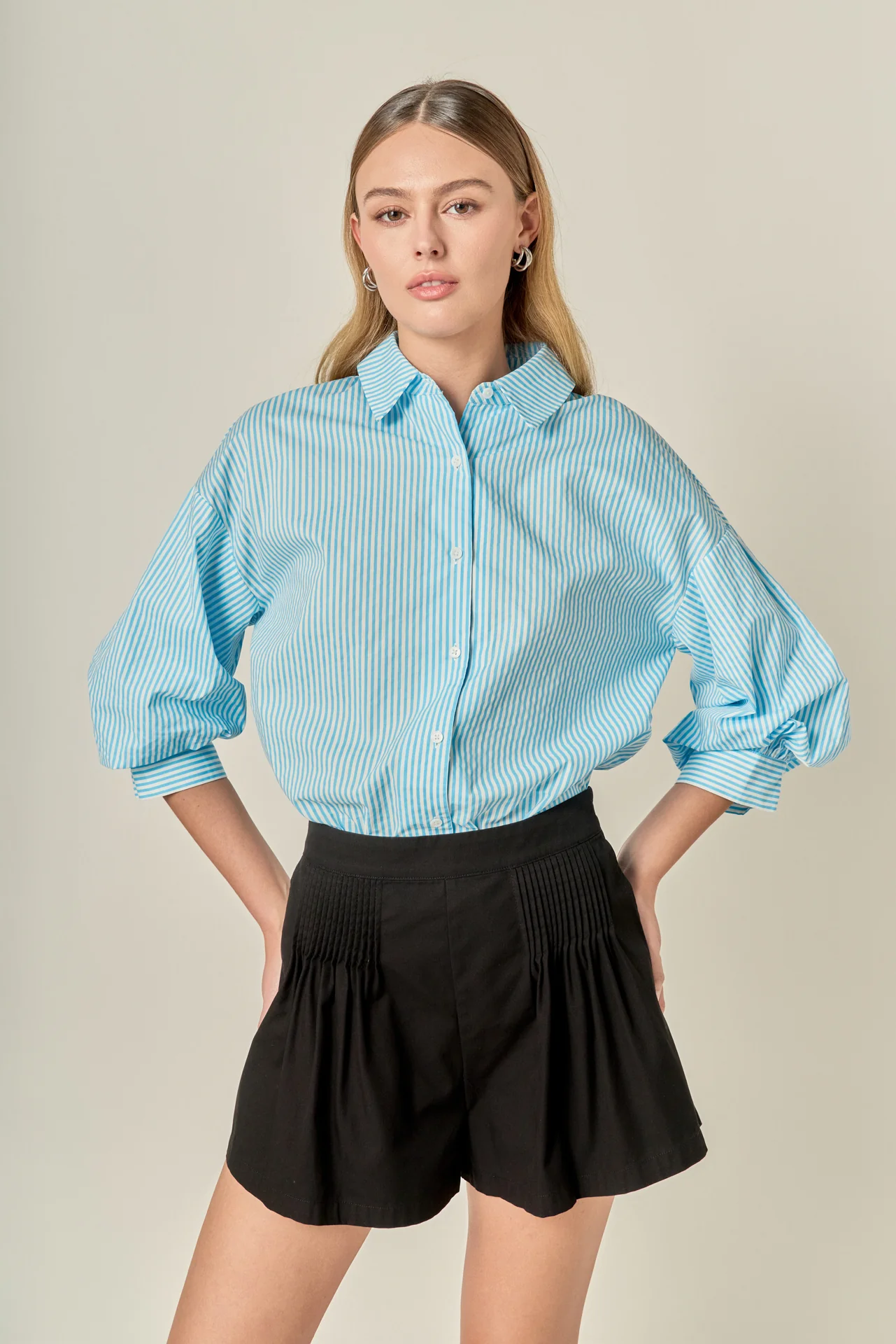 The Celine Pintuck Shorts - Image 7