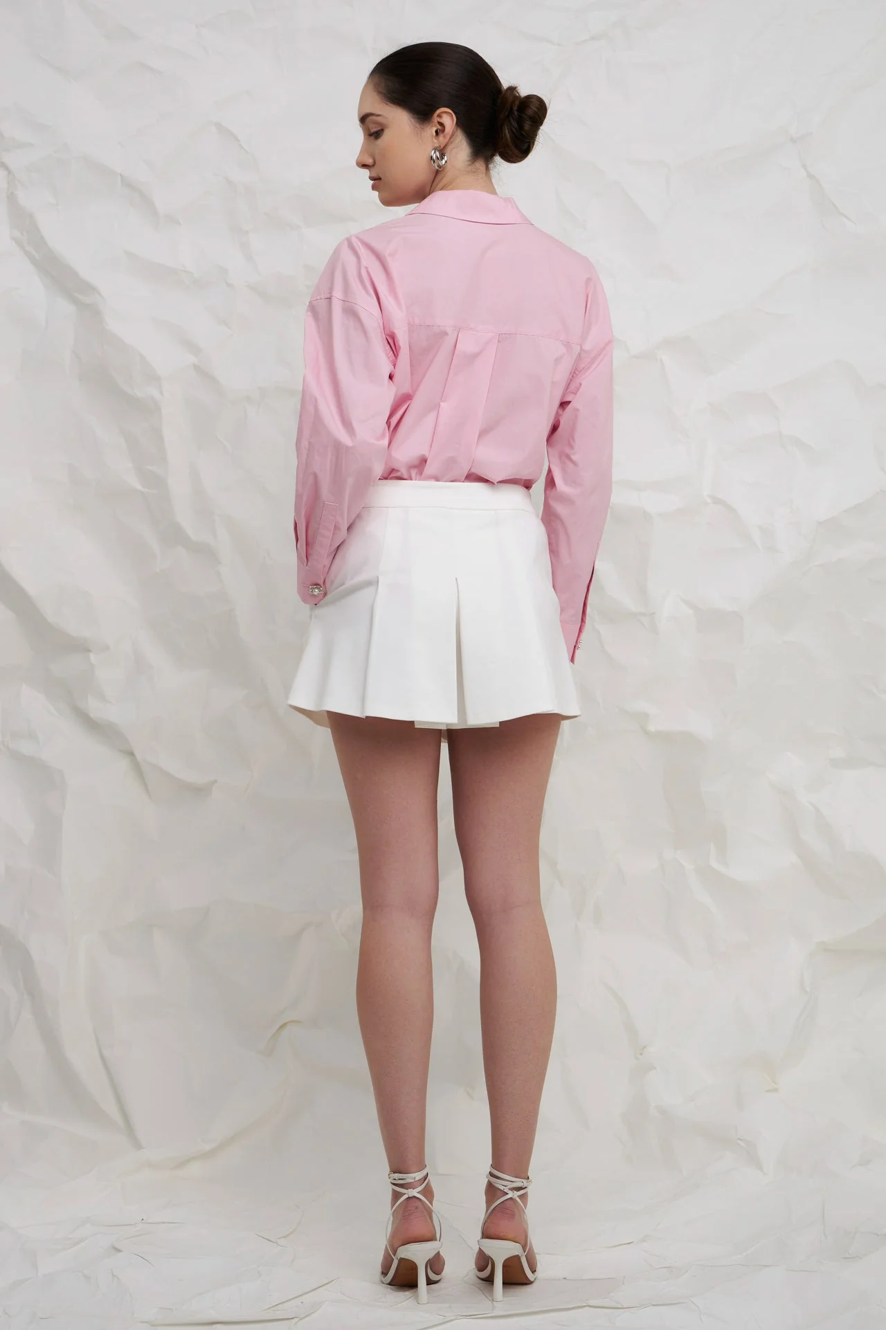 Pleated Mini Skort - Image 22