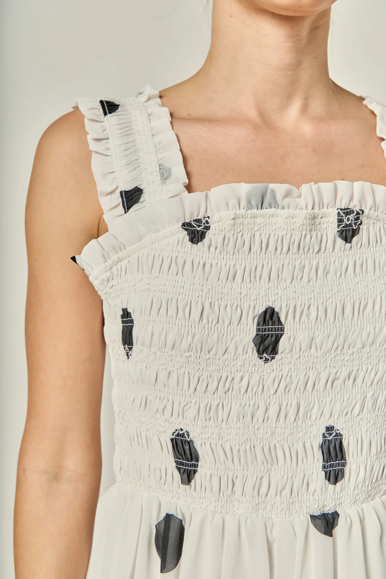 Polka-dot Midi Dress - Image 3