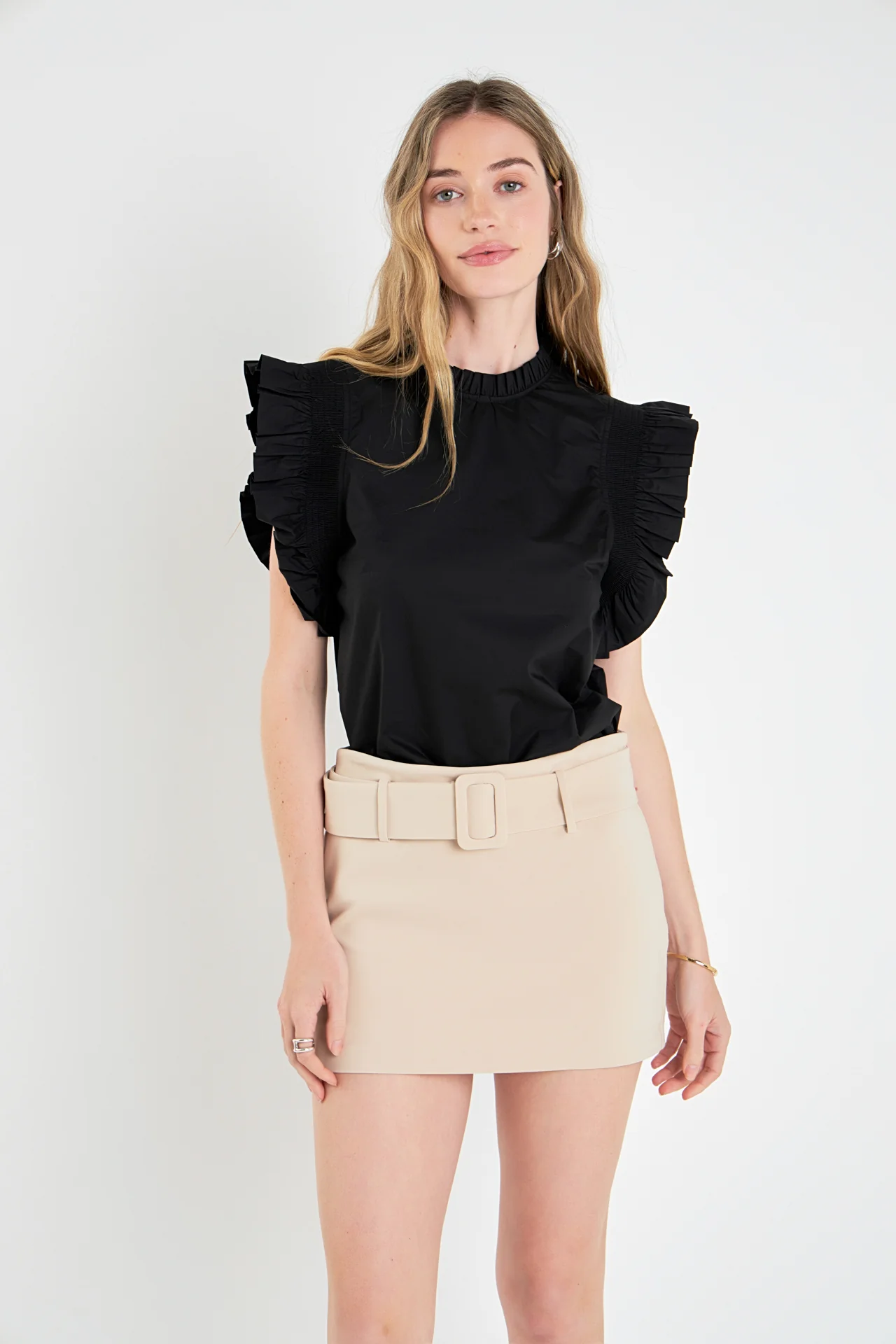 Ruffle Sleeve Top - Image 15
