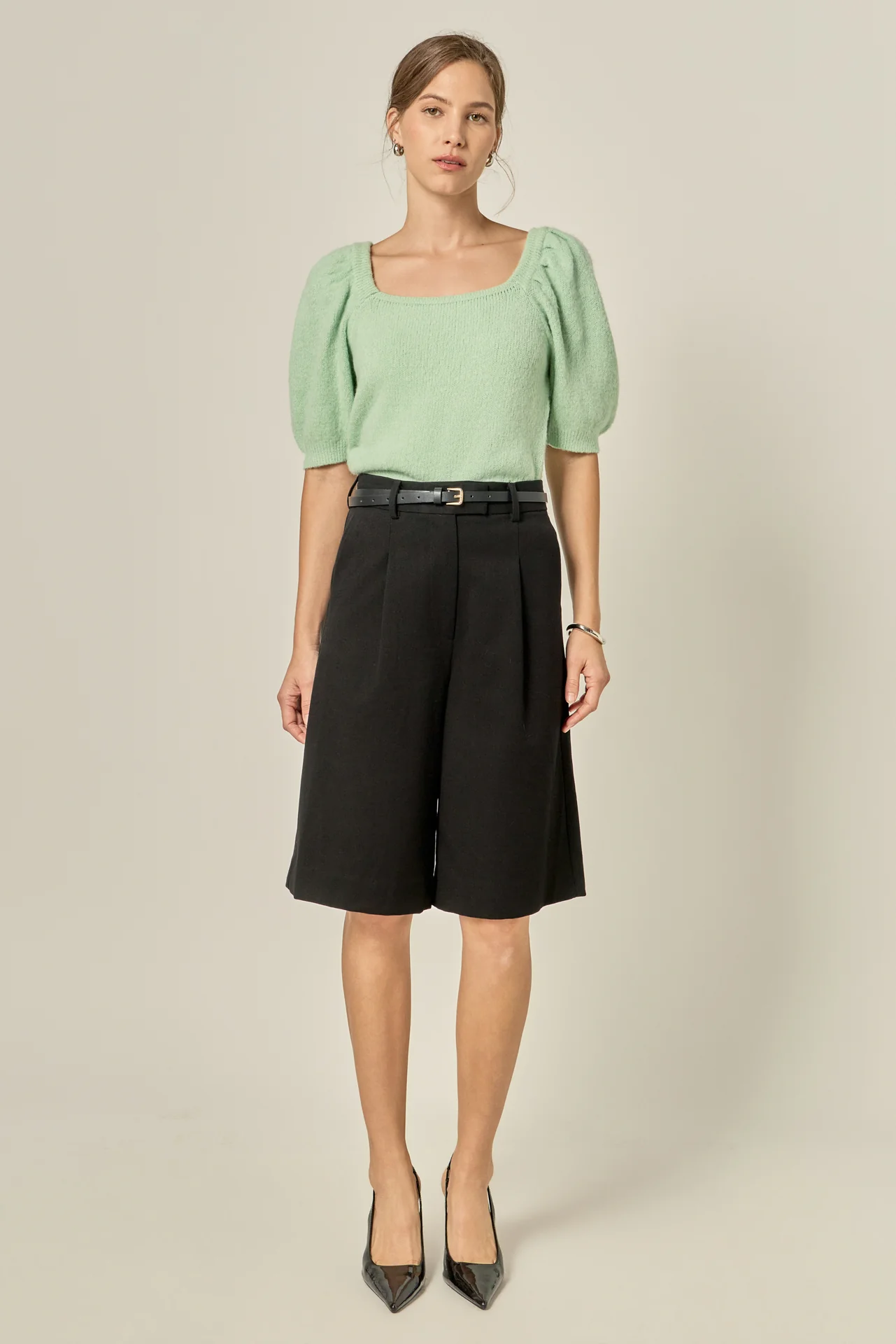 Puff Sleeve Sweater