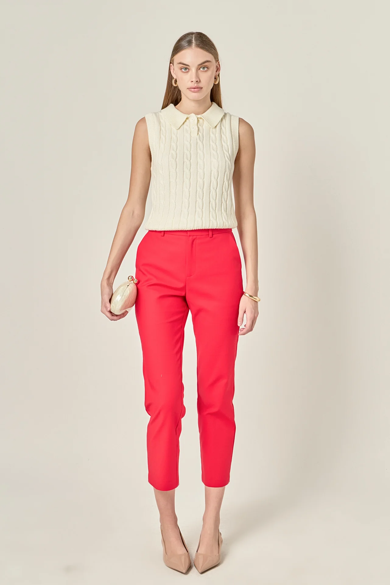 Slim Cigarette Trousers