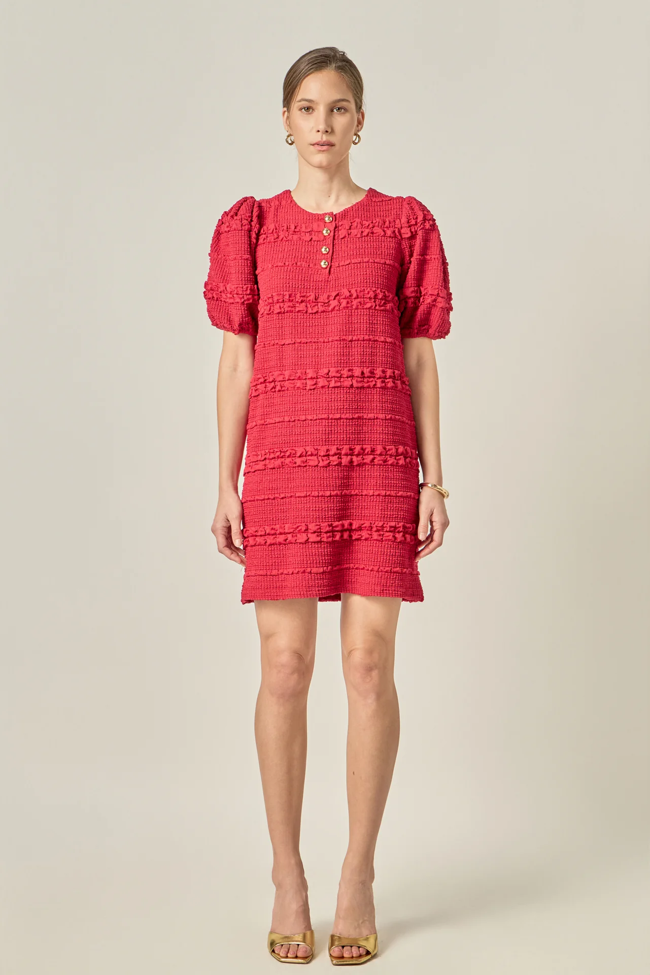 Smocked Mini Dress