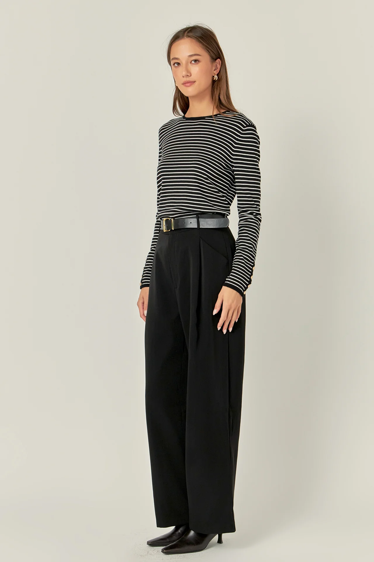 Striped Knit Sweater - Image 13