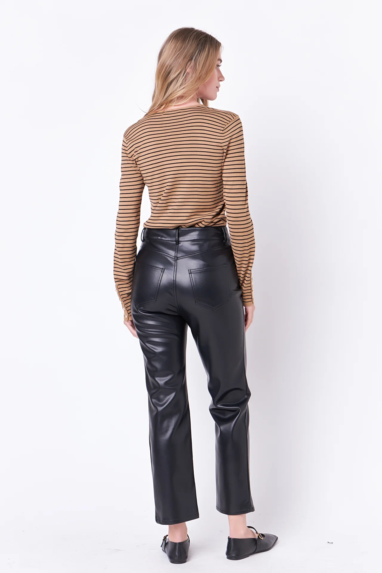 Striped Knit Sweater - Image 19