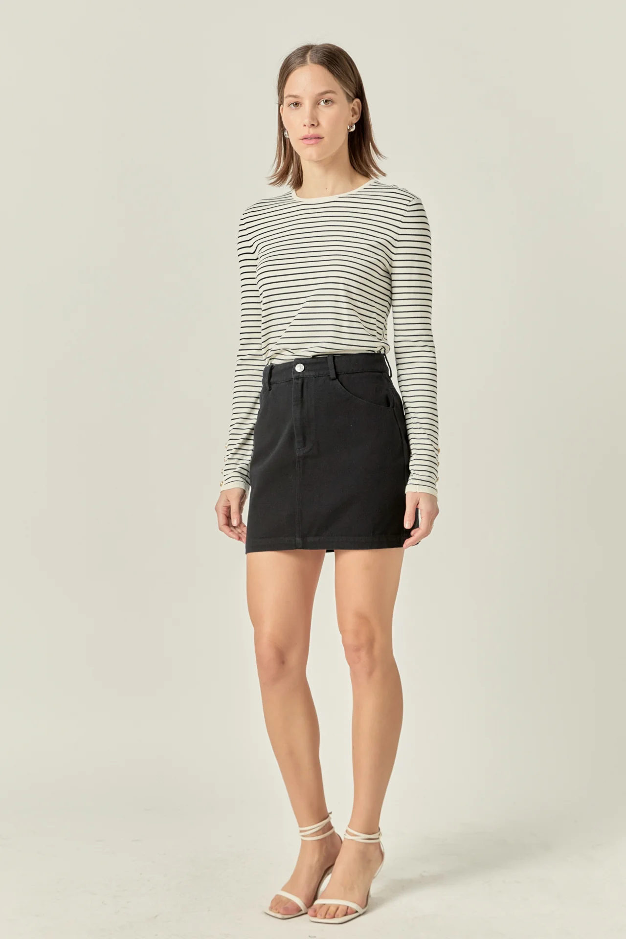 Striped Knit Sweater - Image 3