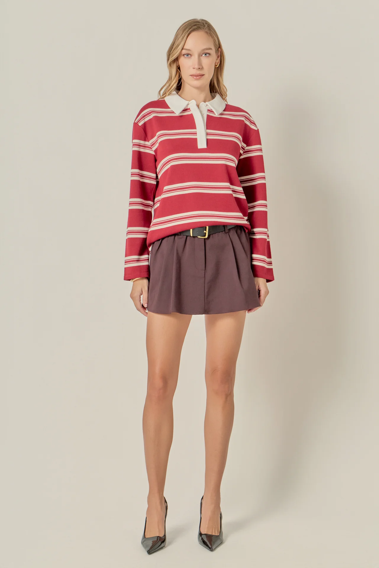 Striped Polo Shirt