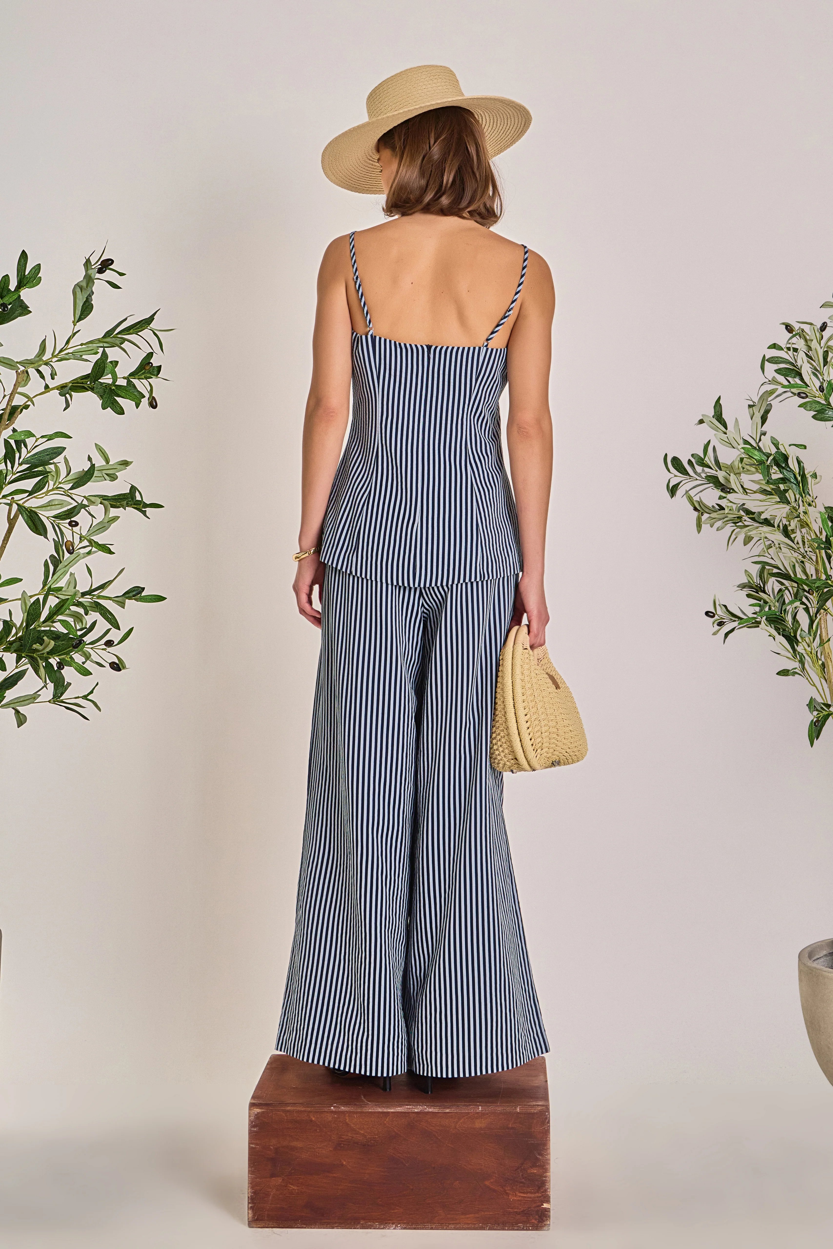 Striped Wide Leg Pant - Image 4